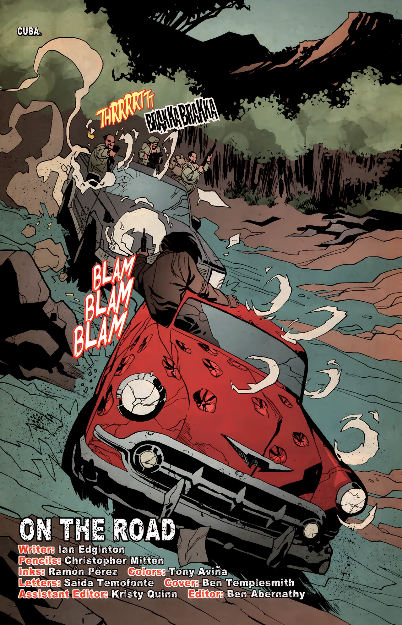 Read online Kane & Lynch comic -  Issue #2 - 2
