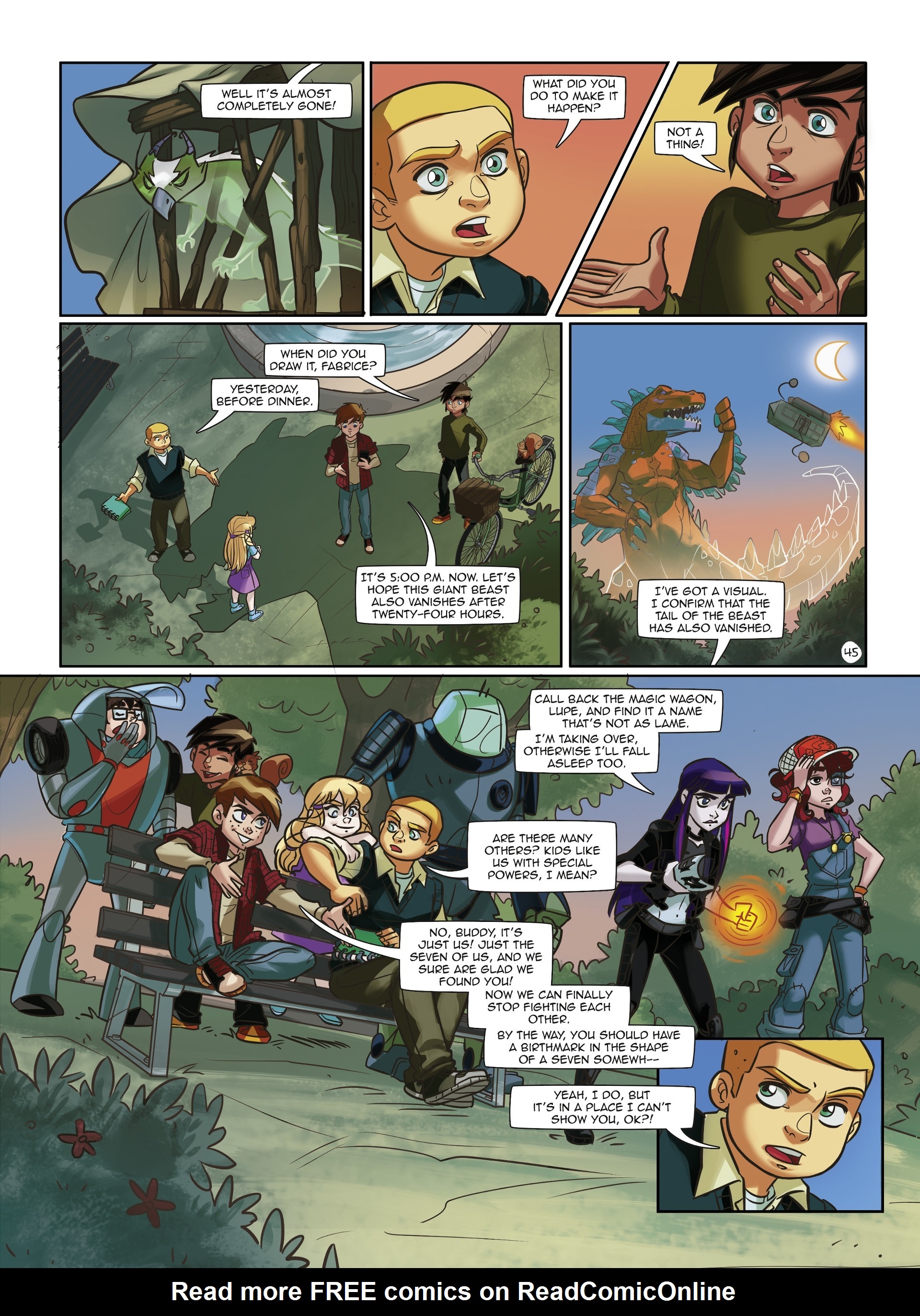 Read online Magic 7 comic -  Issue #3 - 48