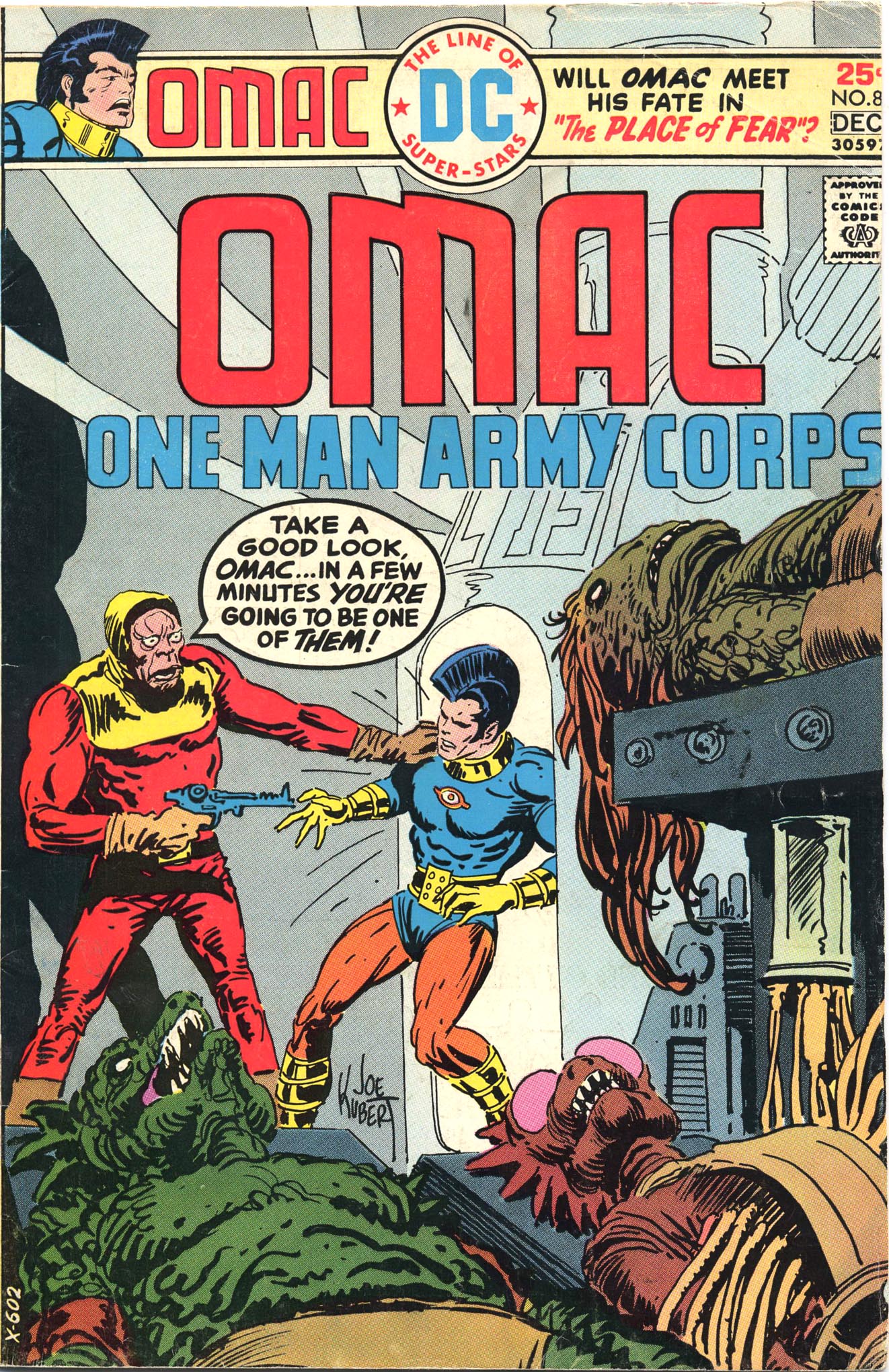 Read online OMAC (1974) comic -  Issue #8 - 1