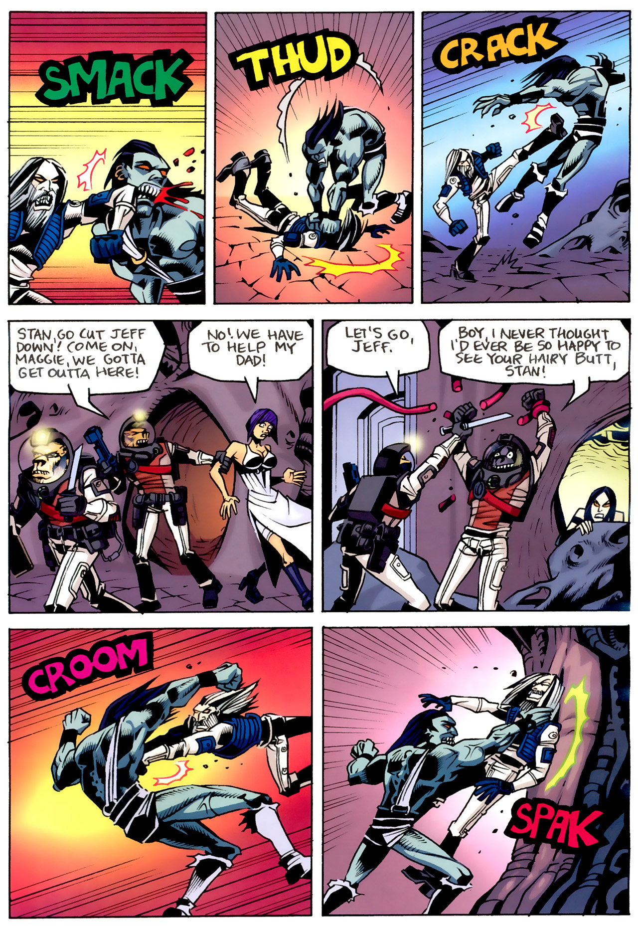 Read online Werewolves on the Moon: Versus Vampires comic -  Issue #3 - 17