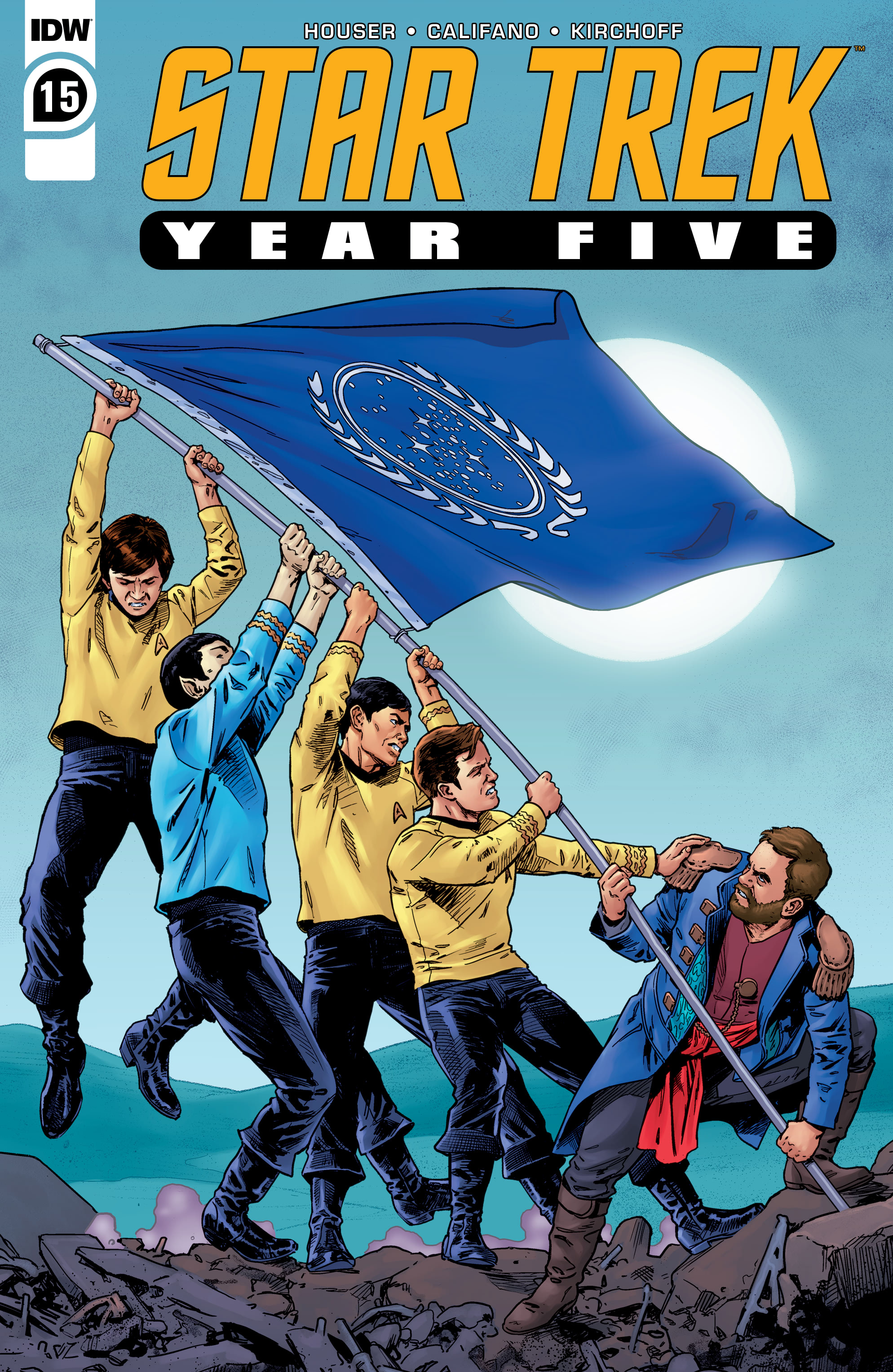 Read online Star Trek: Year Five comic -  Issue #15 - 1