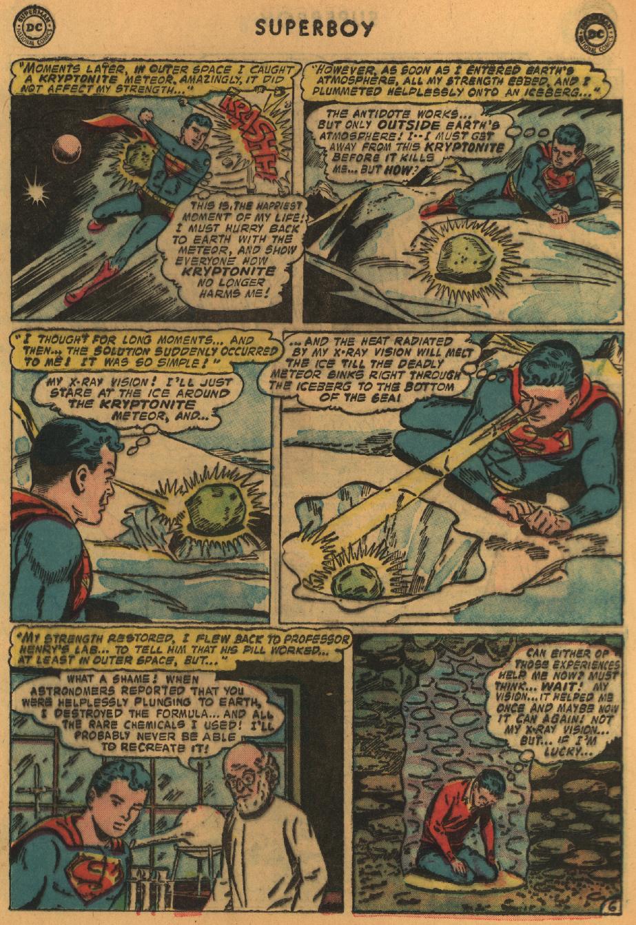 Read online Superboy (1949) comic -  Issue #61 - 17