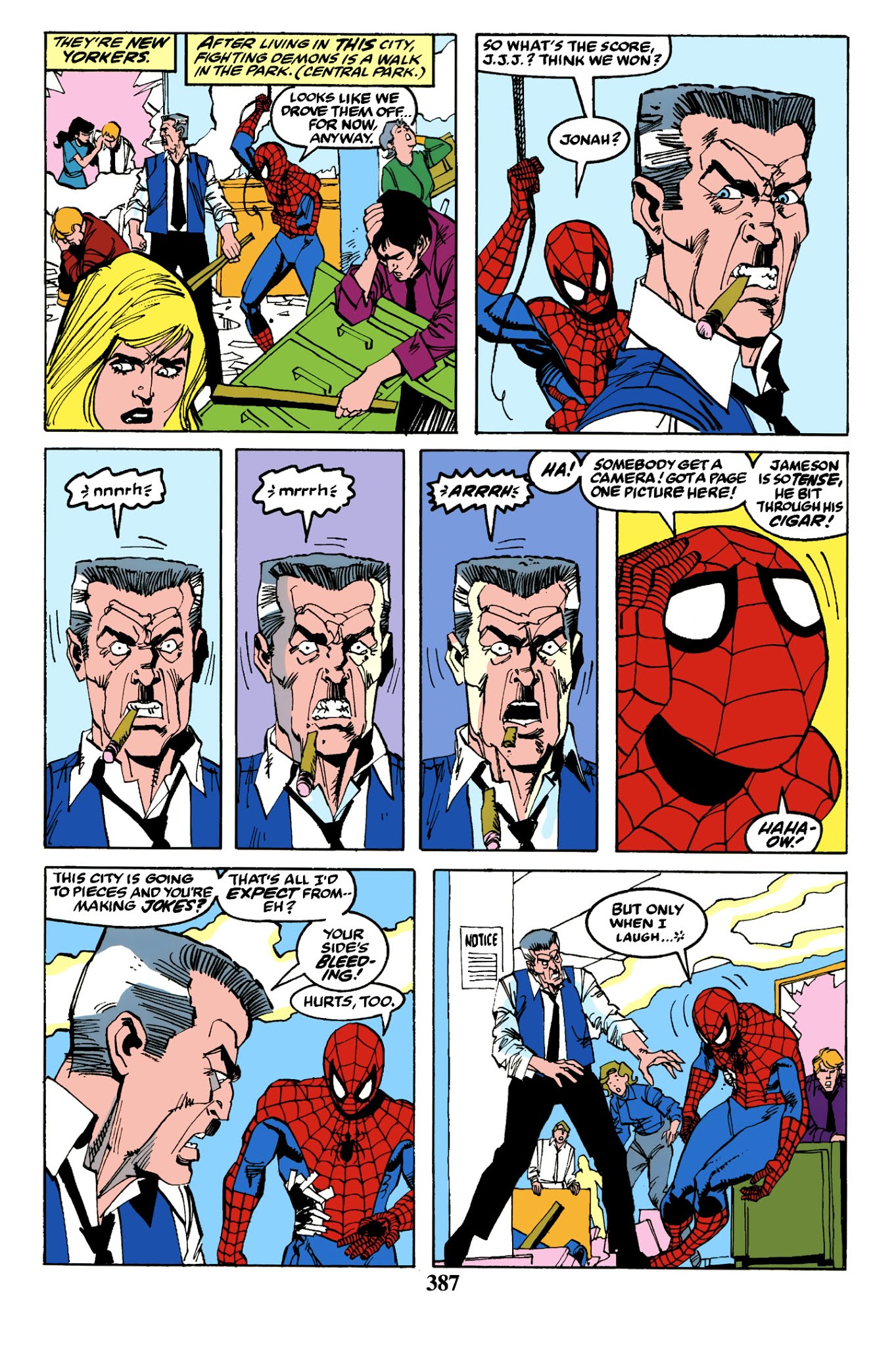 Read online X-Men: Inferno comic -  Issue # TPB Inferno Crossovers - 383