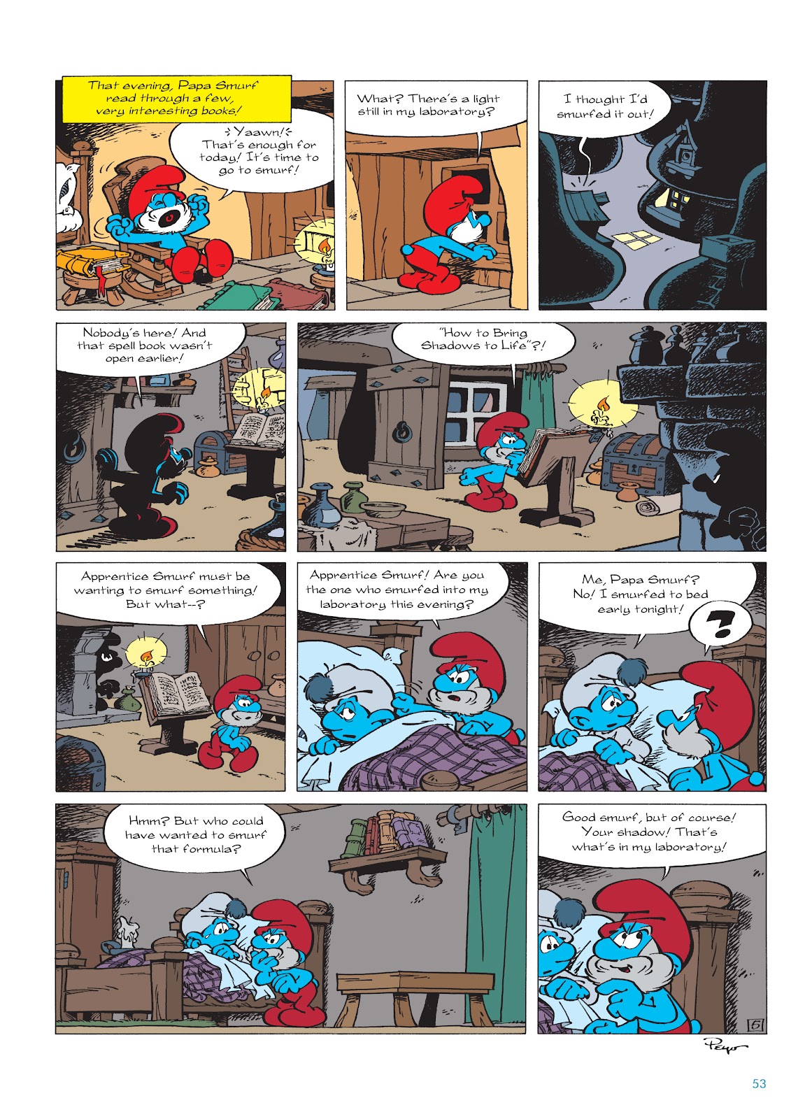 Read online The Smurfs comic -  Issue #22 - 54