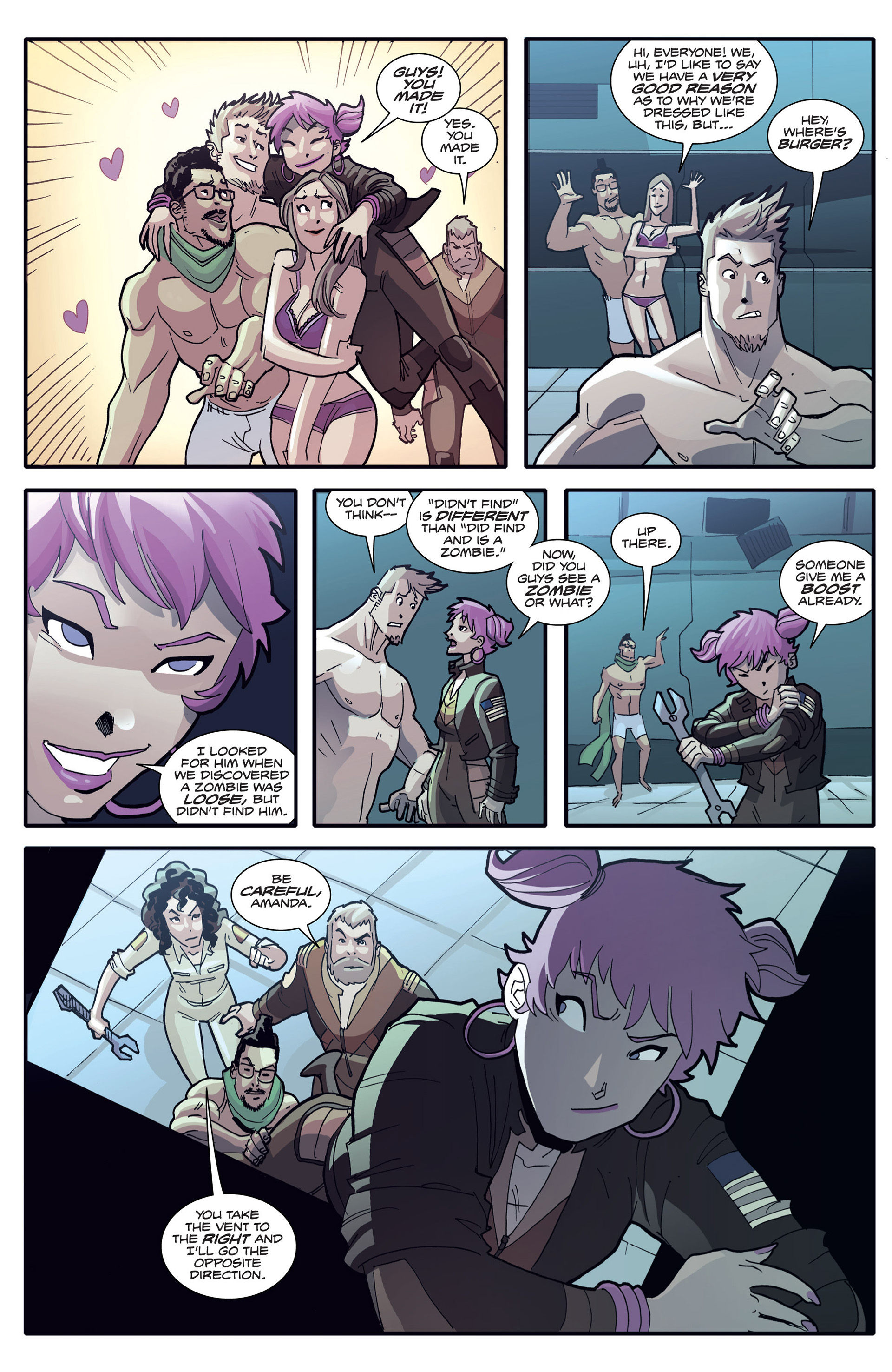 Read online Fanboys vs. Zombies comic -  Issue #15 - 15