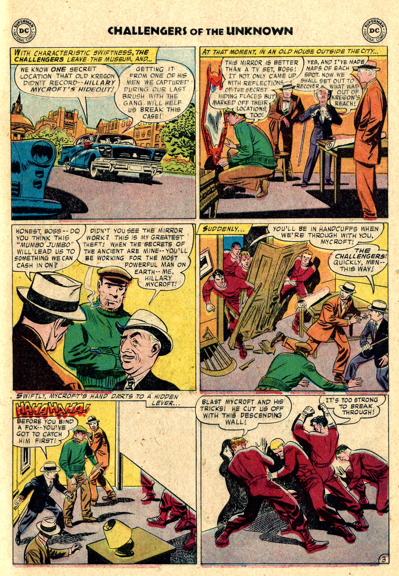 Read online Challengers of the Unknown (1958) comic -  Issue #3 - 5