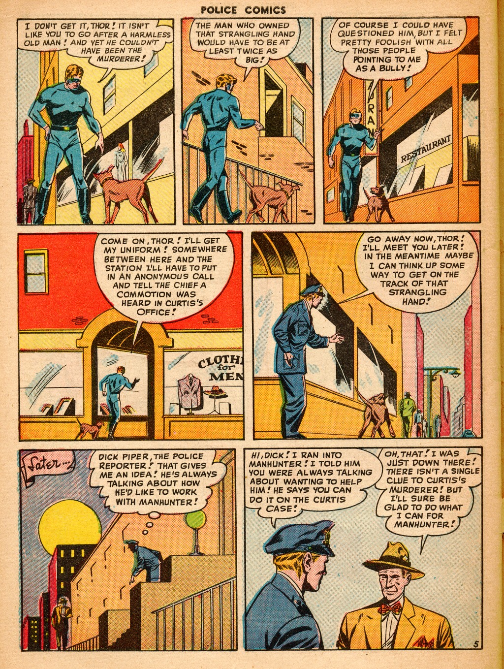 Read online Police Comics comic -  Issue #83 - 46