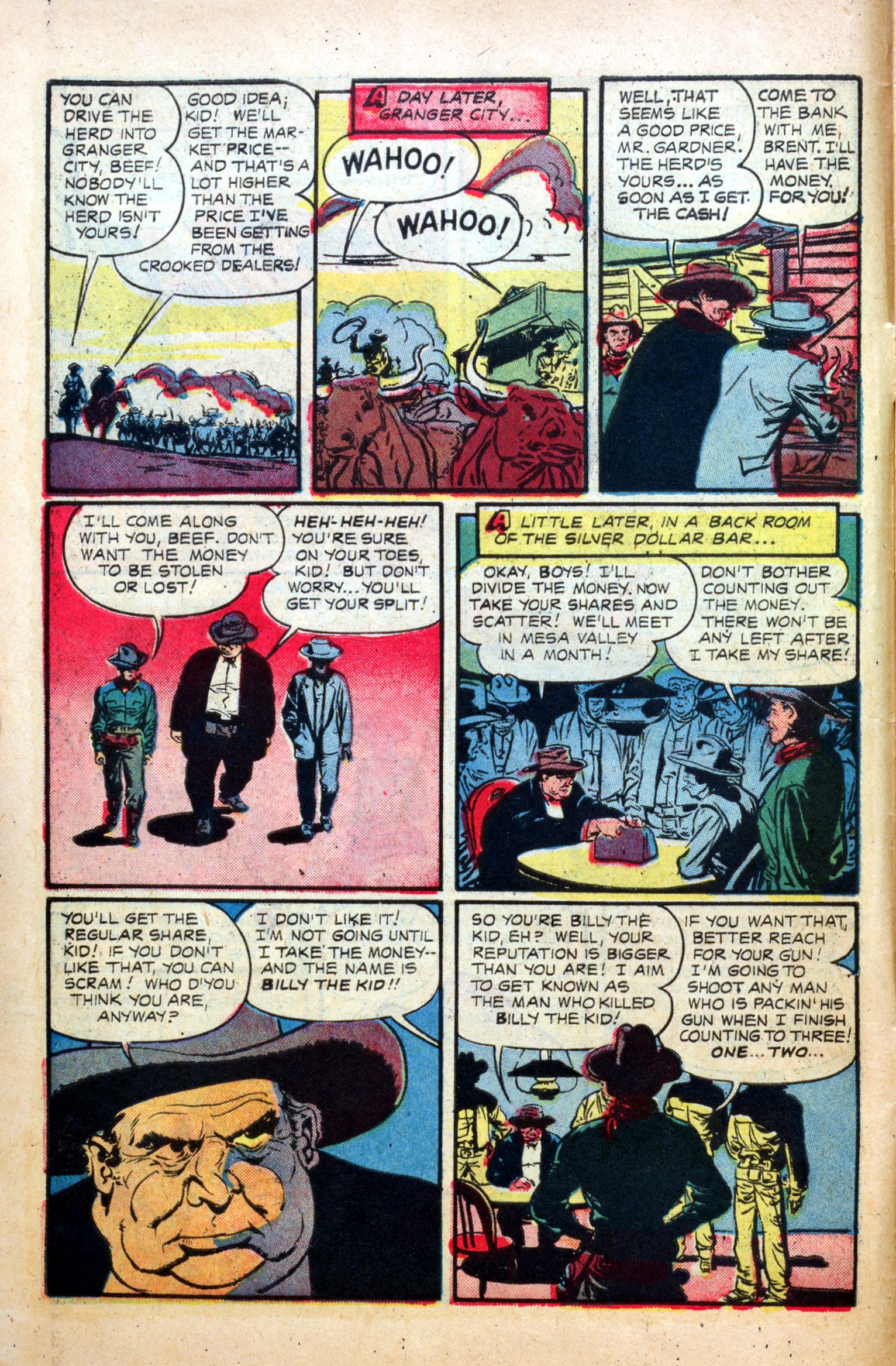 Read online Billy the Kid Adventure Magazine comic -  Issue #2 - 8