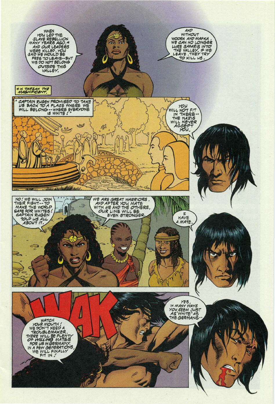 Read online Tarzan (1996) comic -  Issue #8 - 9