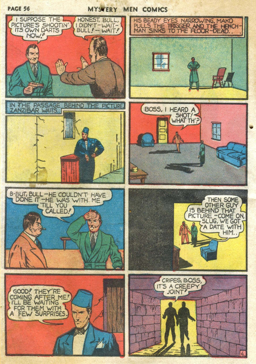 Read online Mystery Men Comics comic -  Issue #11 - 58