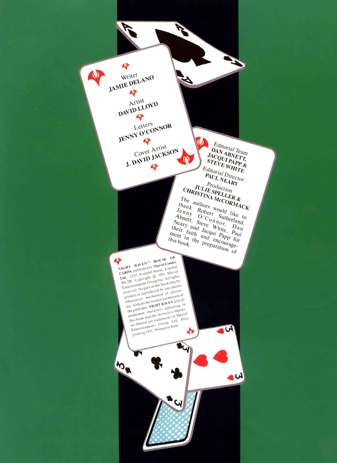 Read online Night Raven: House of Cards comic -  Issue # Full - 3