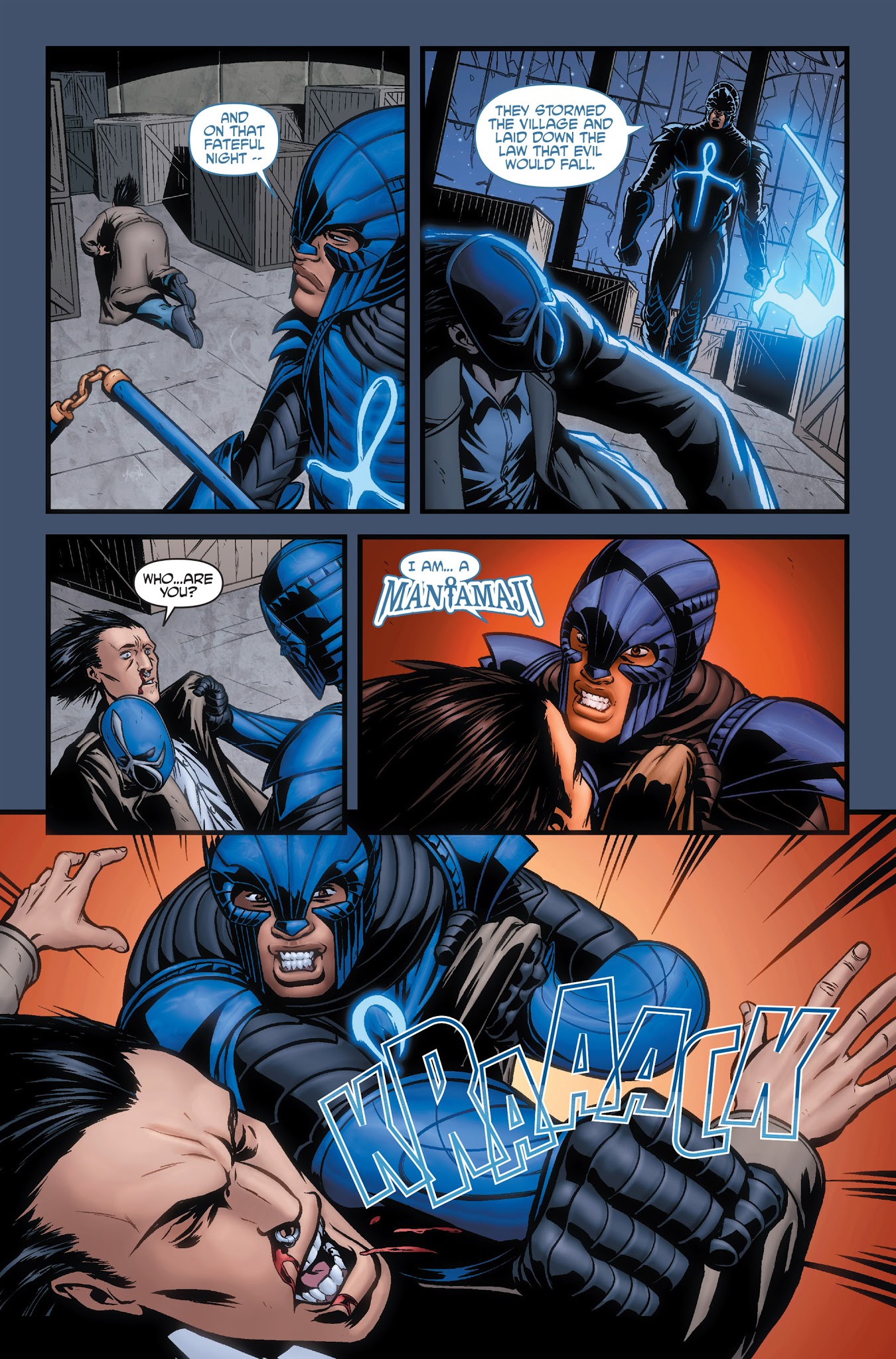 Read online Legend of the Mantamaji comic -  Issue # TPB 1 - 209