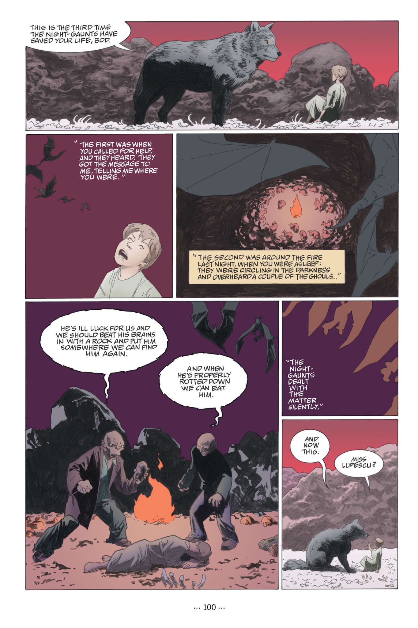 Read online The Graveyard Book: Graphic Novel comic -  Issue # TPB 1 - 105