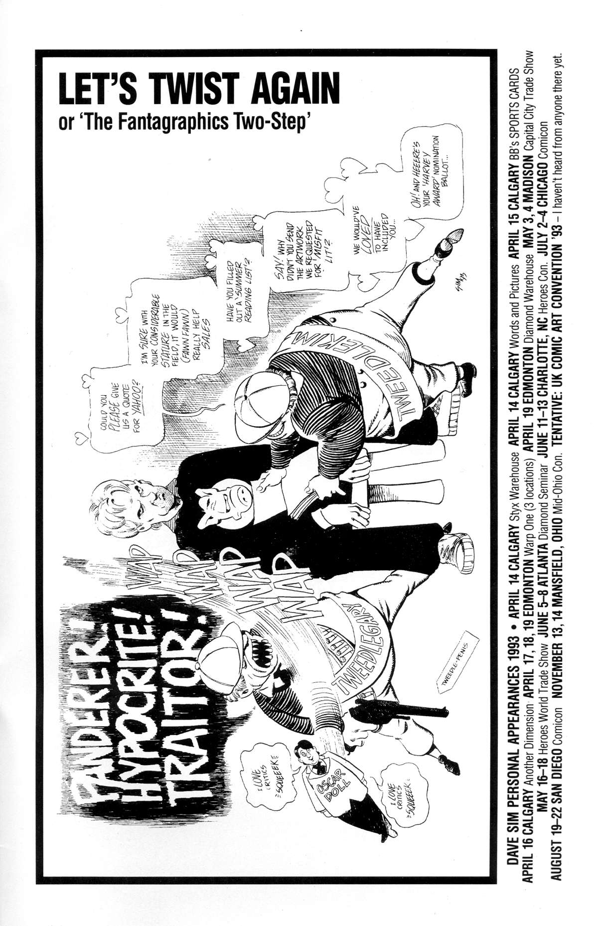 Read online Cerebus comic -  Issue #167 - 35