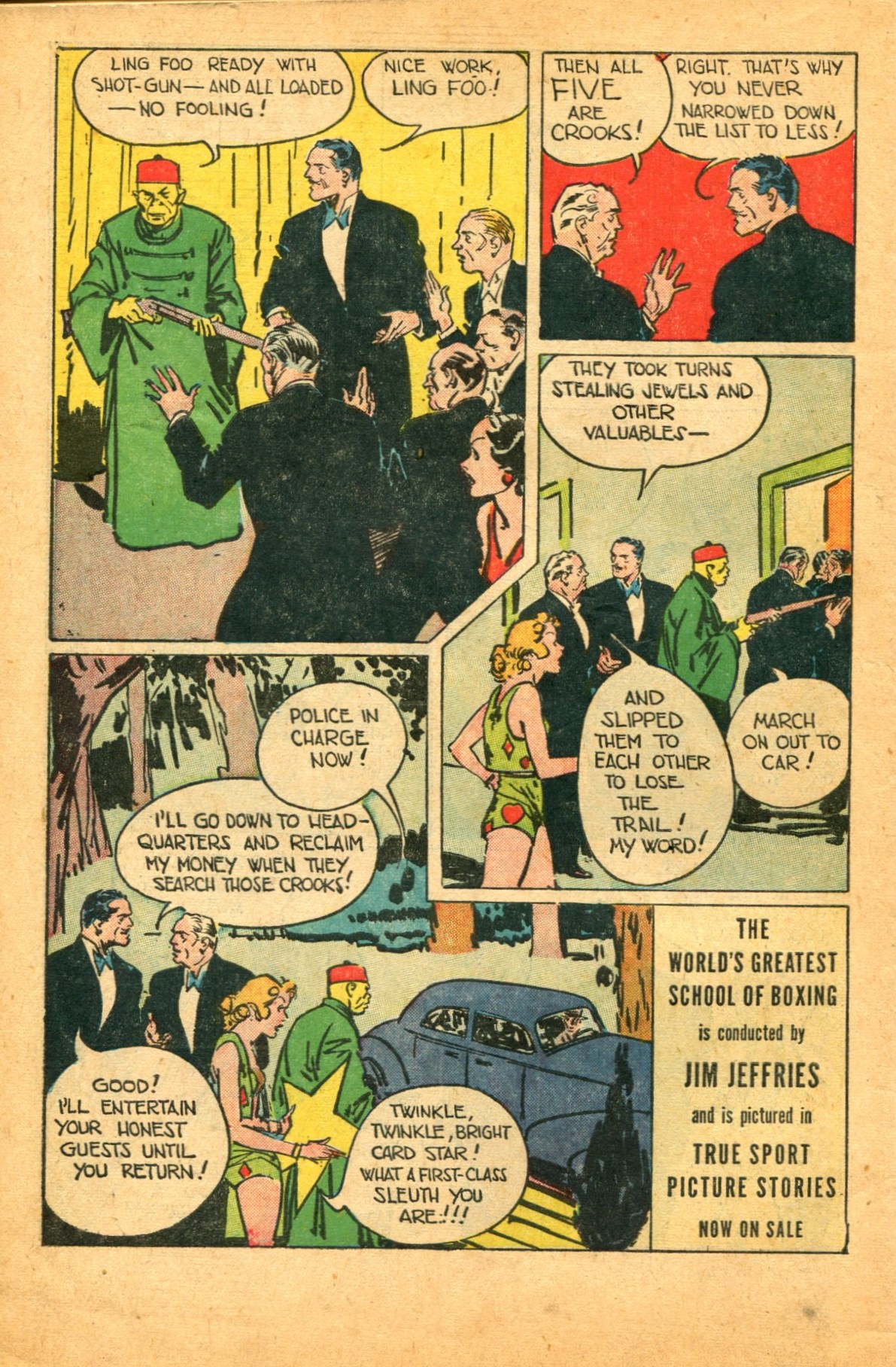 Read online Super-Magician Comics comic -  Issue #49 - 50