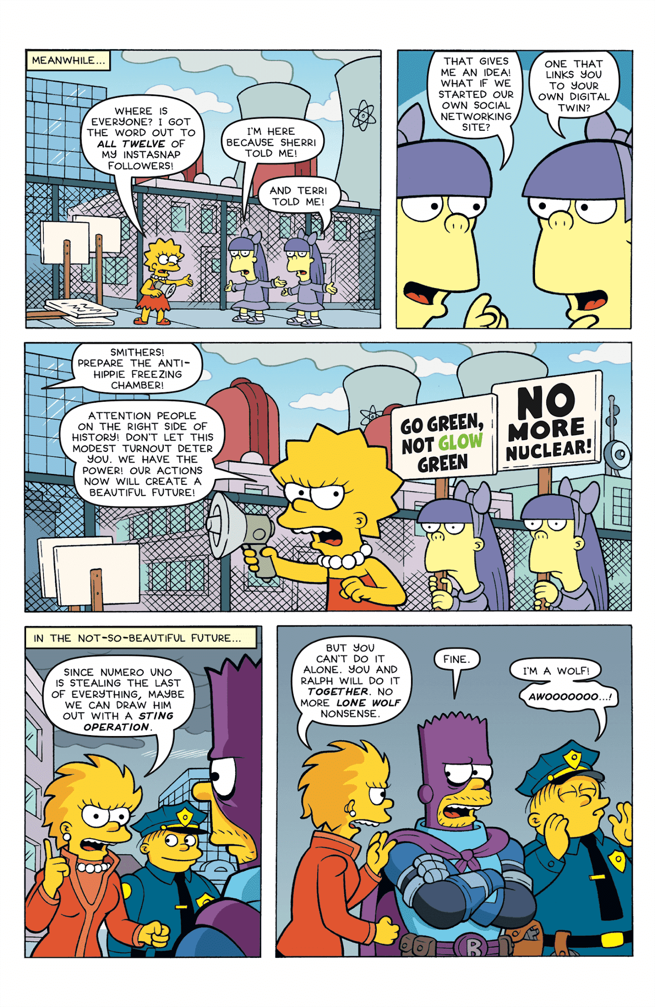 Read online Simpsons One-Shot Wonders: Bartman Spectacularly Super Secret Saga comic -  Issue #2 - 8