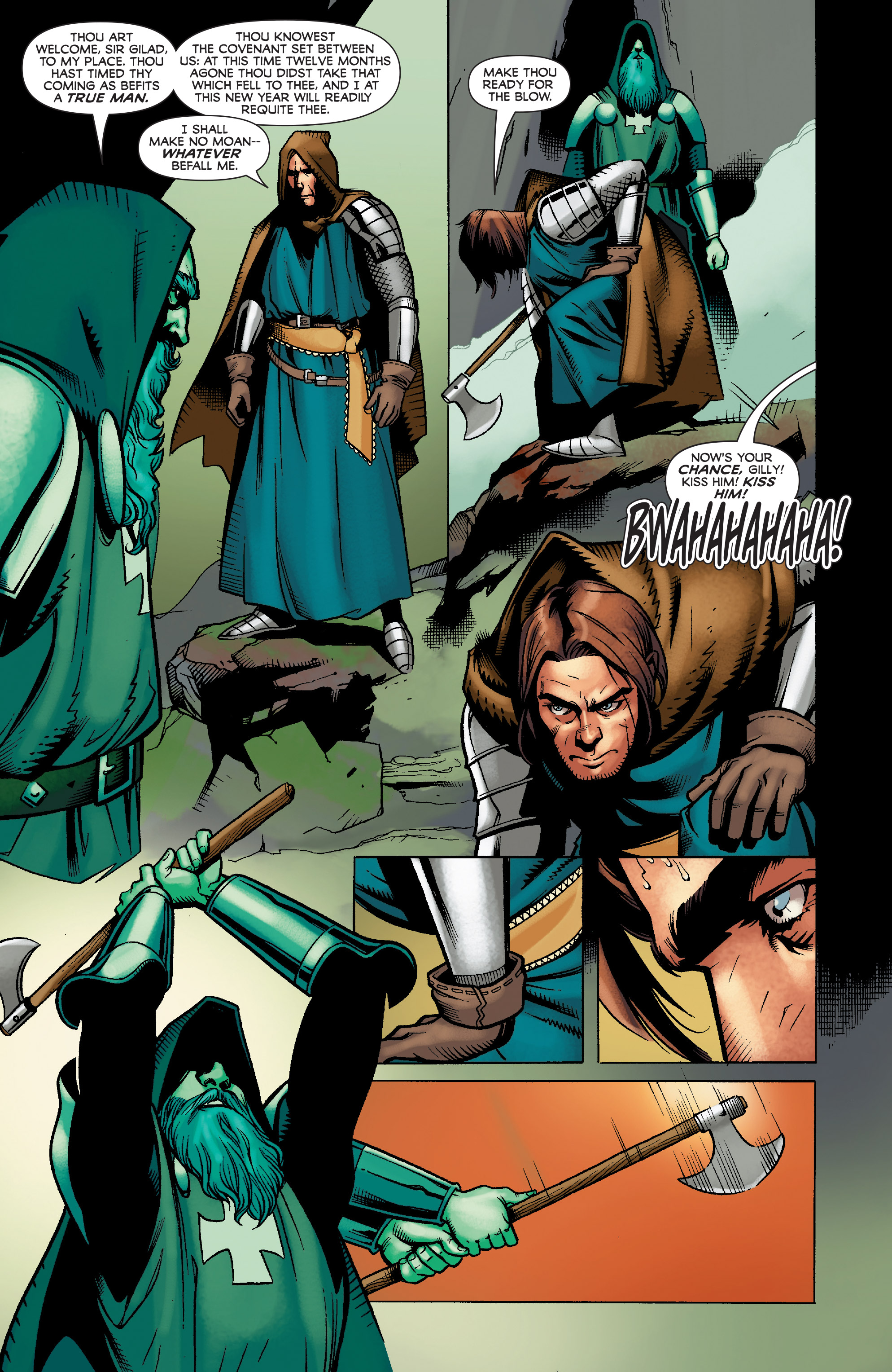 Read online Immortal Brothers: The Tale of the Green Knight comic -  Issue # Full - 29