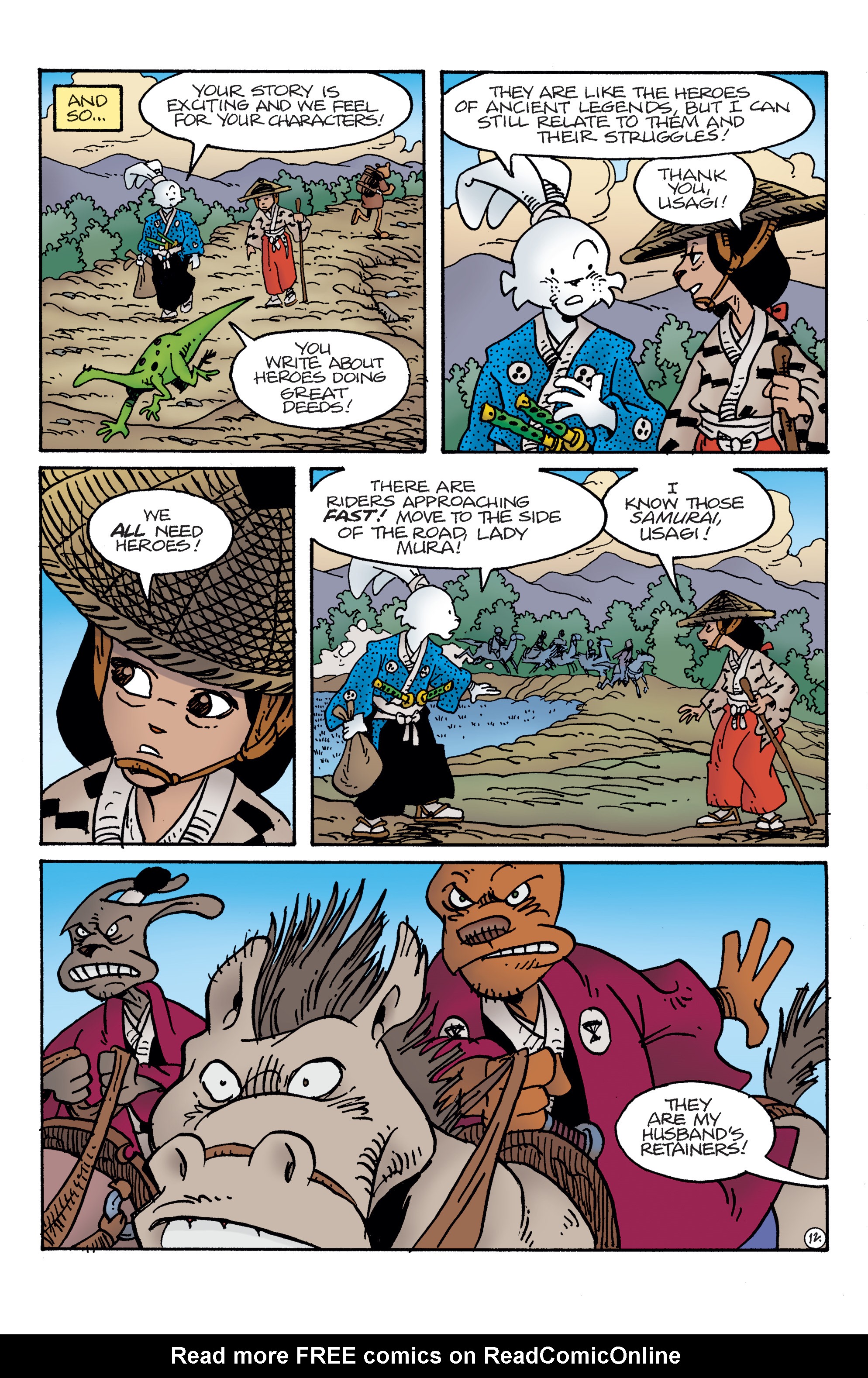 Read online Usagi Yojimbo (2019) comic -  Issue #4 - 14