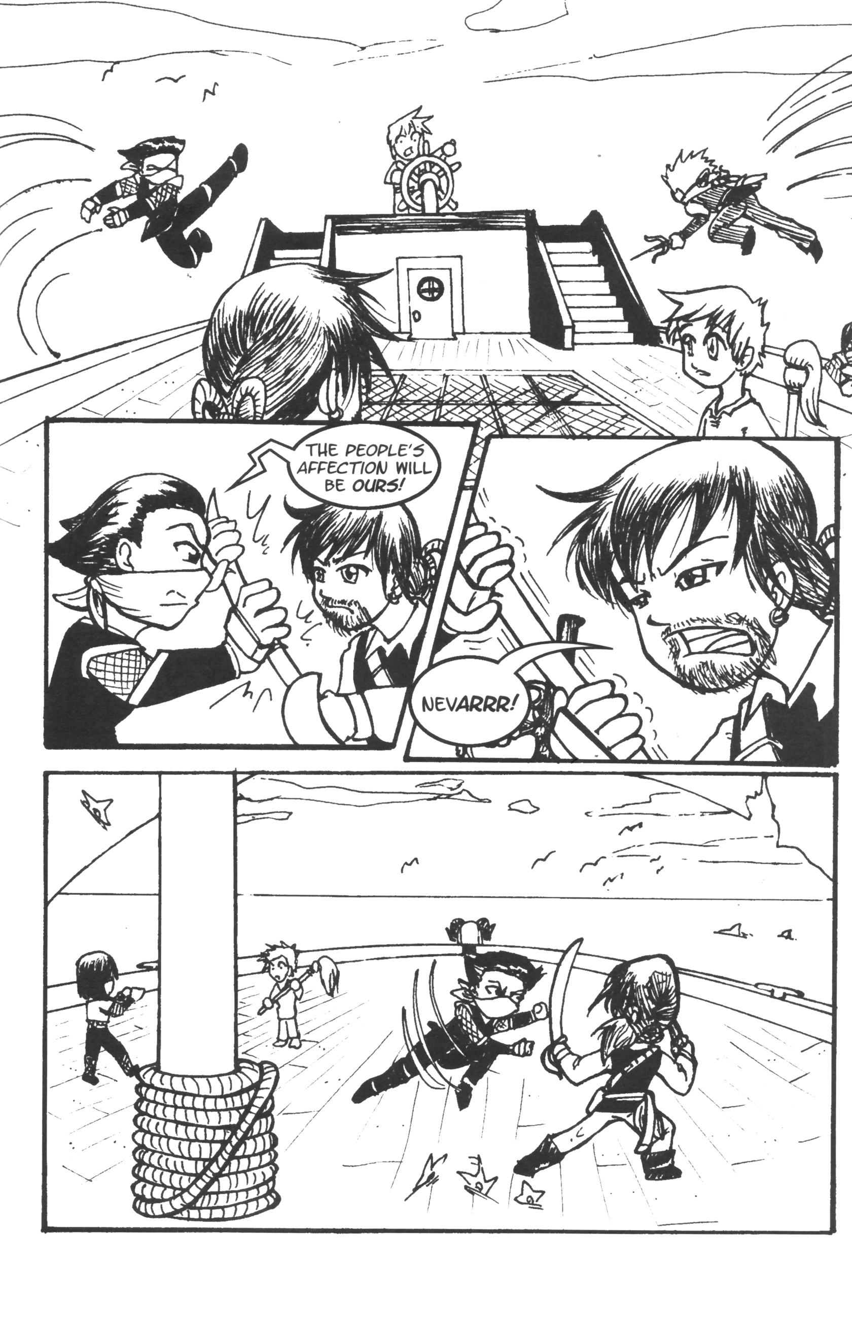 Read online Pirates vs. Ninjas comic -  Issue # _Annual 1 - 21