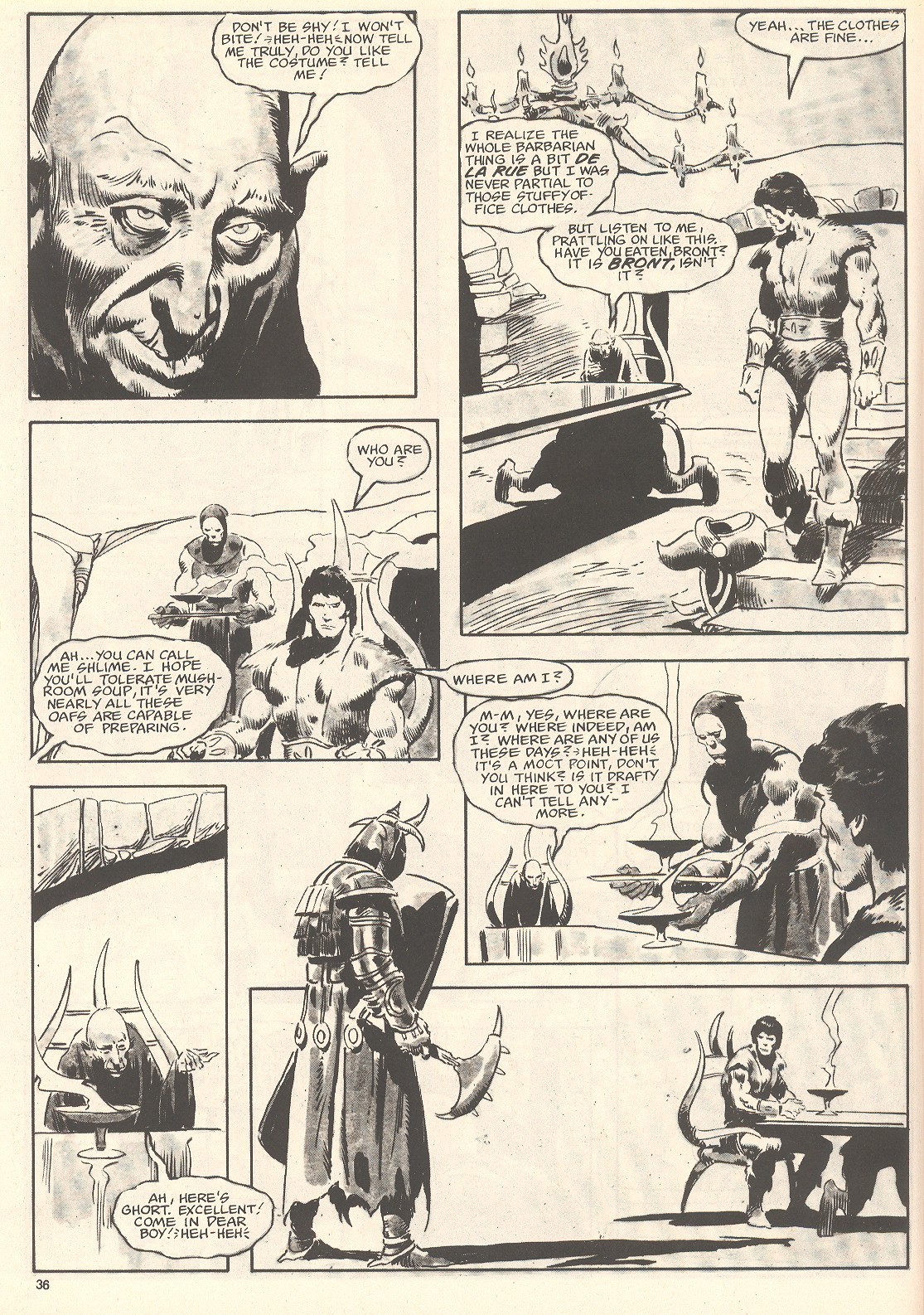 Read online The Savage Sword Of Conan comic -  Issue #79 - 36