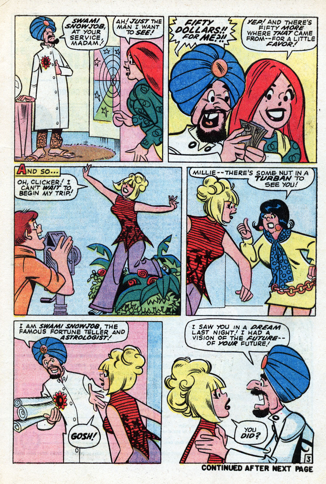 Read online Millie the Model comic -  Issue #205 - 5