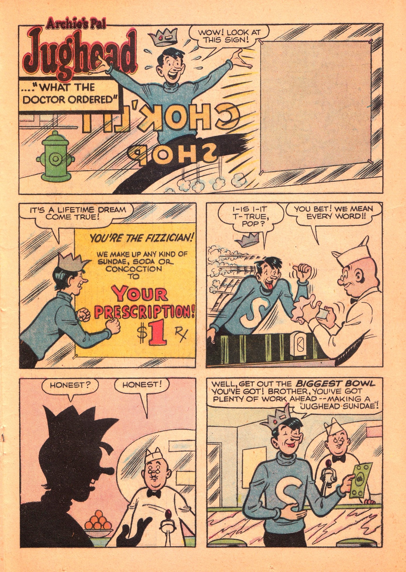 Read online Archie's Pal Jughead comic -  Issue #22 - 23