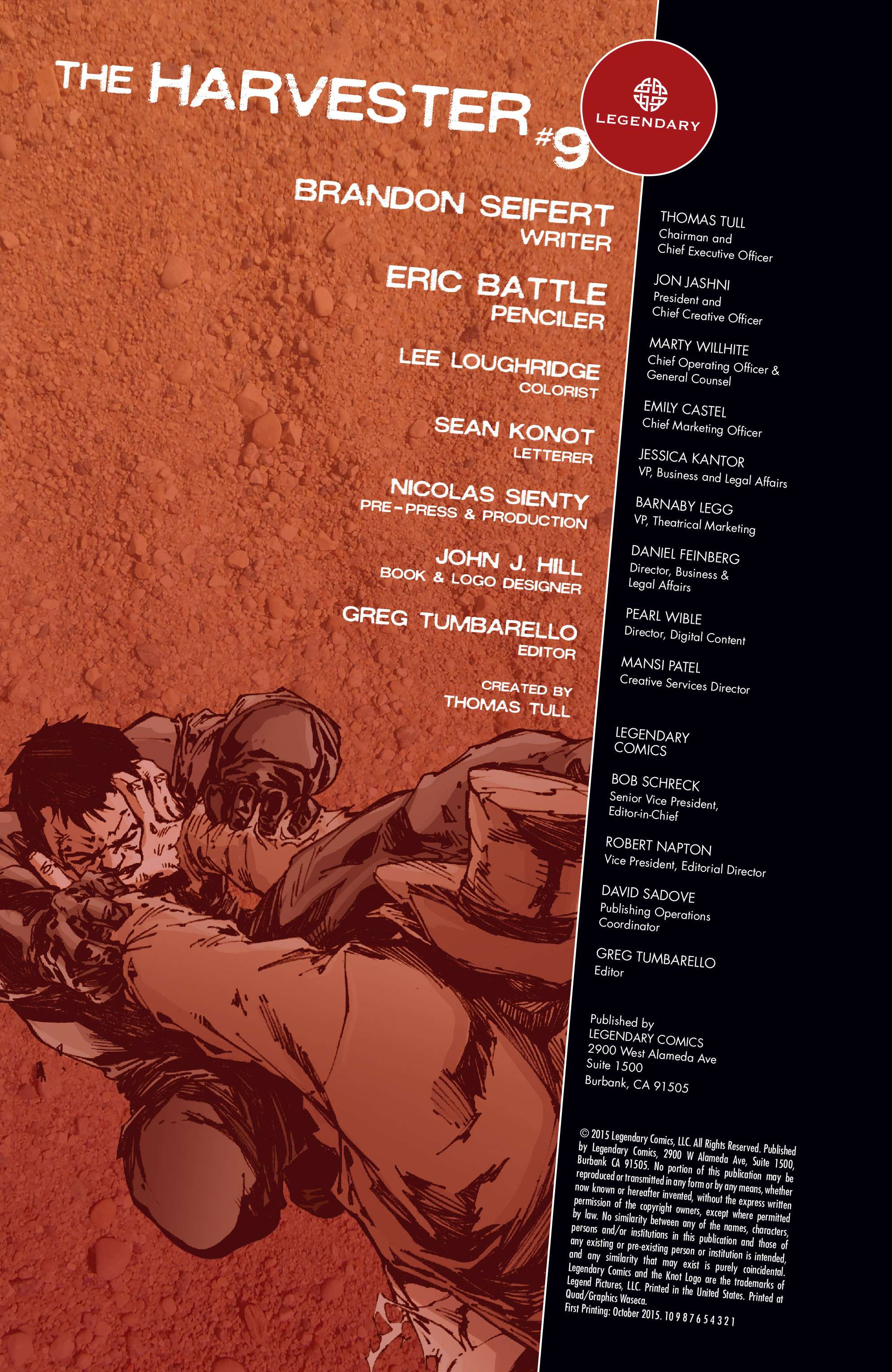 Read online The Harvester comic -  Issue #9 - 2