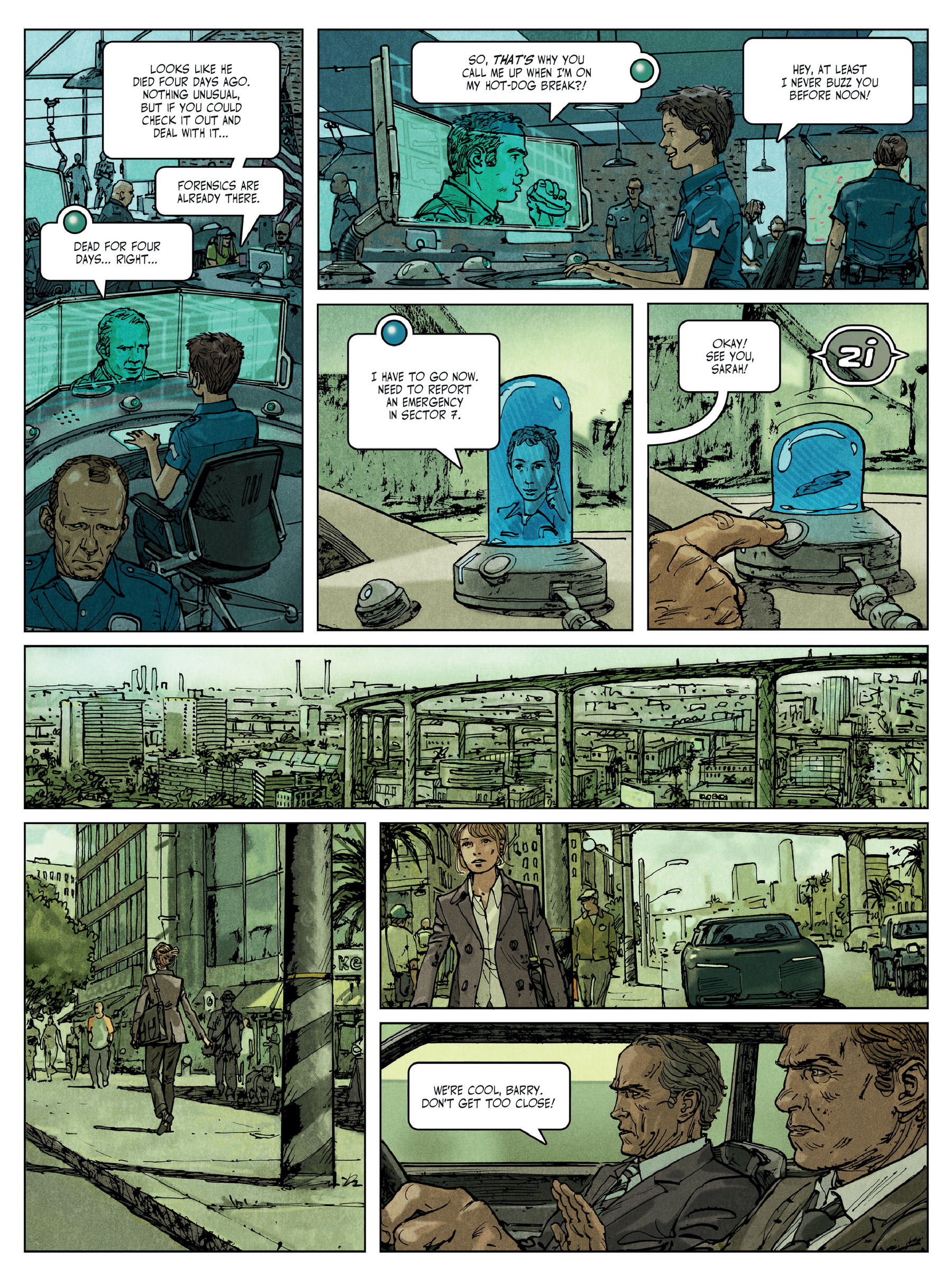 Read online Retina comic -  Issue #1 - 6