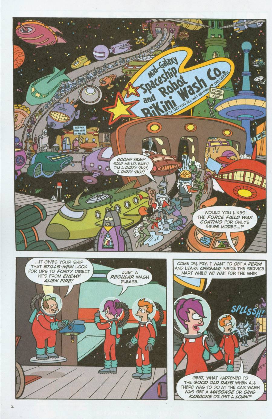 Read online Futurama Comics comic -  Issue #9a - 3