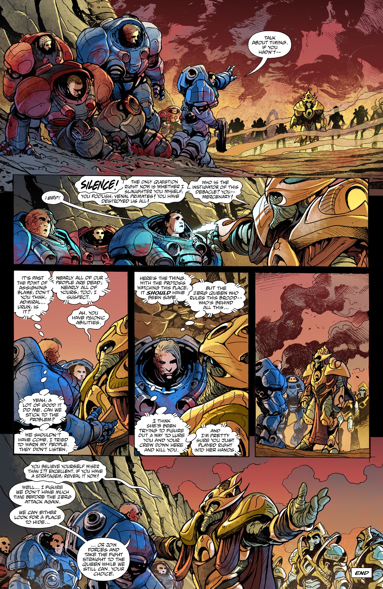 Read online Starcraft: War Chest comic -  Issue #3 - 6