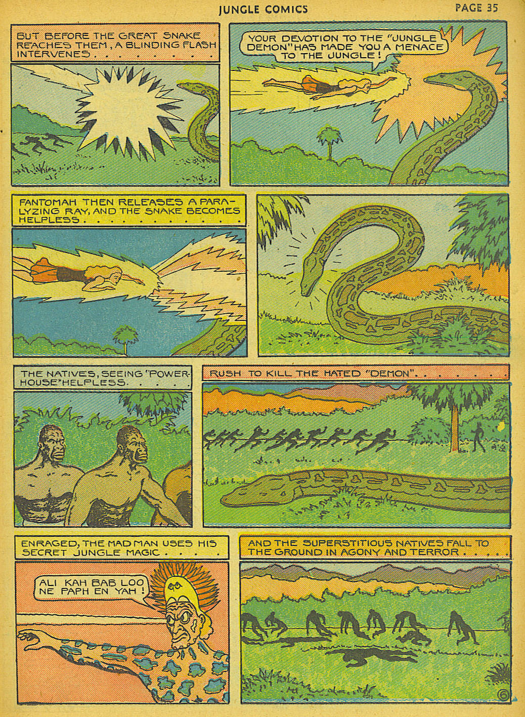 Read online Jungle Comics comic -  Issue #6 - 37