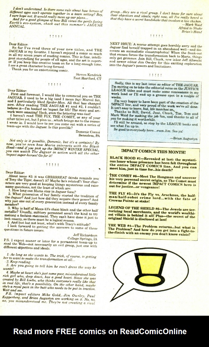 Read online The Jaguar comic -  Issue #6 - 25