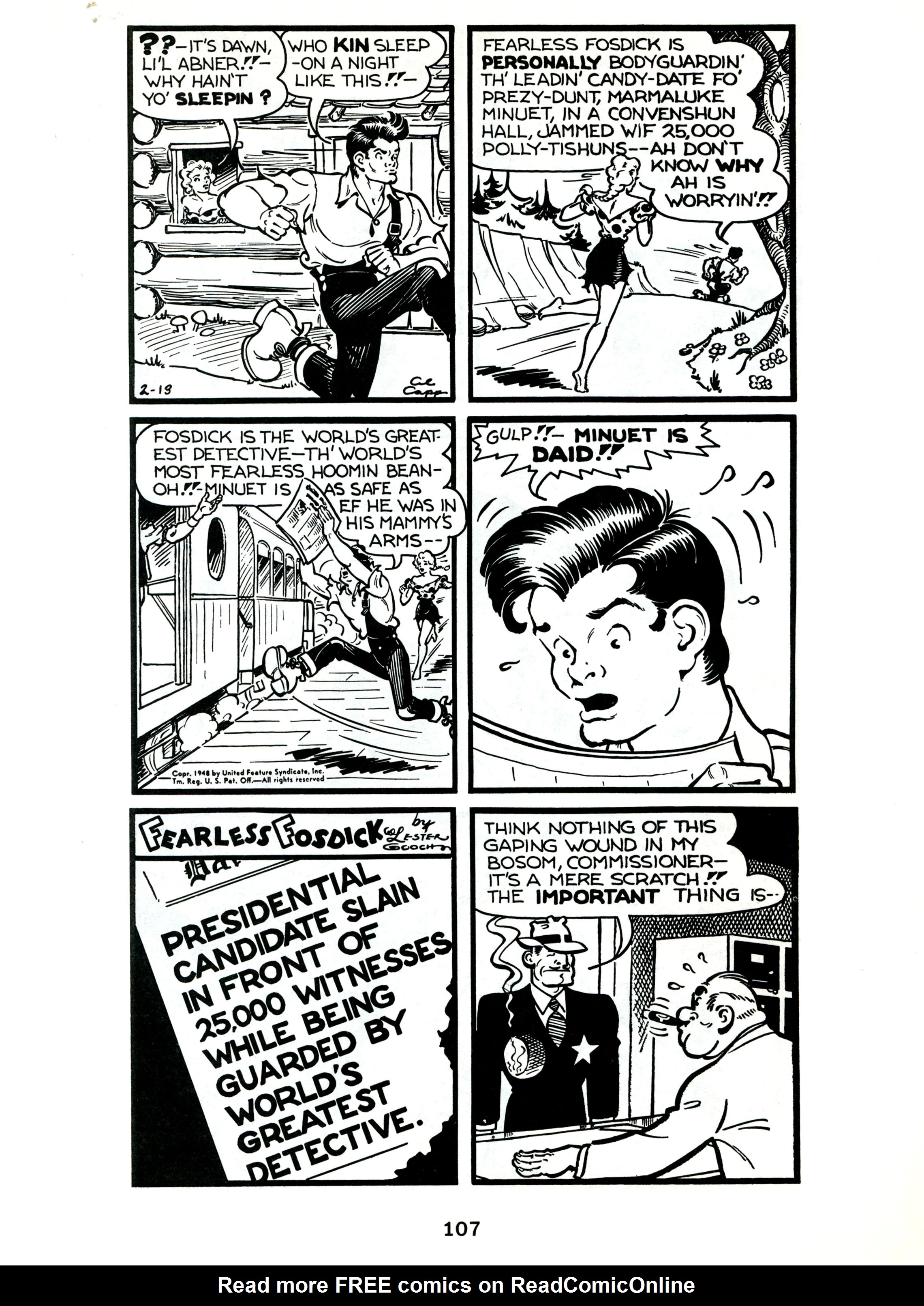 Read online Fearless Fosdick comic -  Issue # TPB - 108