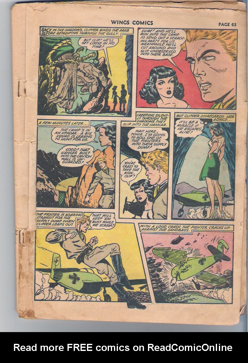 Read online Wings Comics comic -  Issue #27 - 65