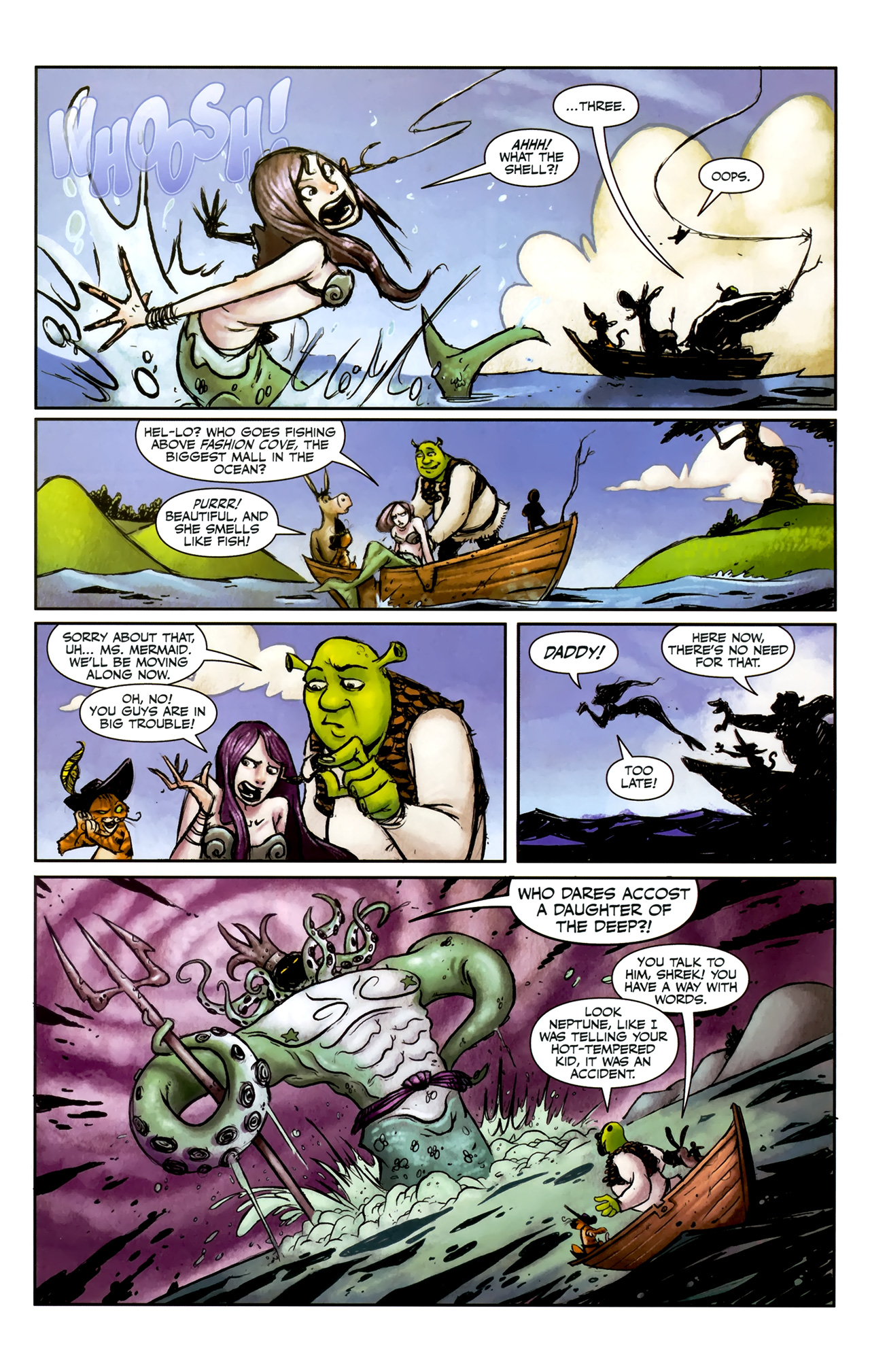 Read online Shrek (2010) comic -  Issue #3 - 5