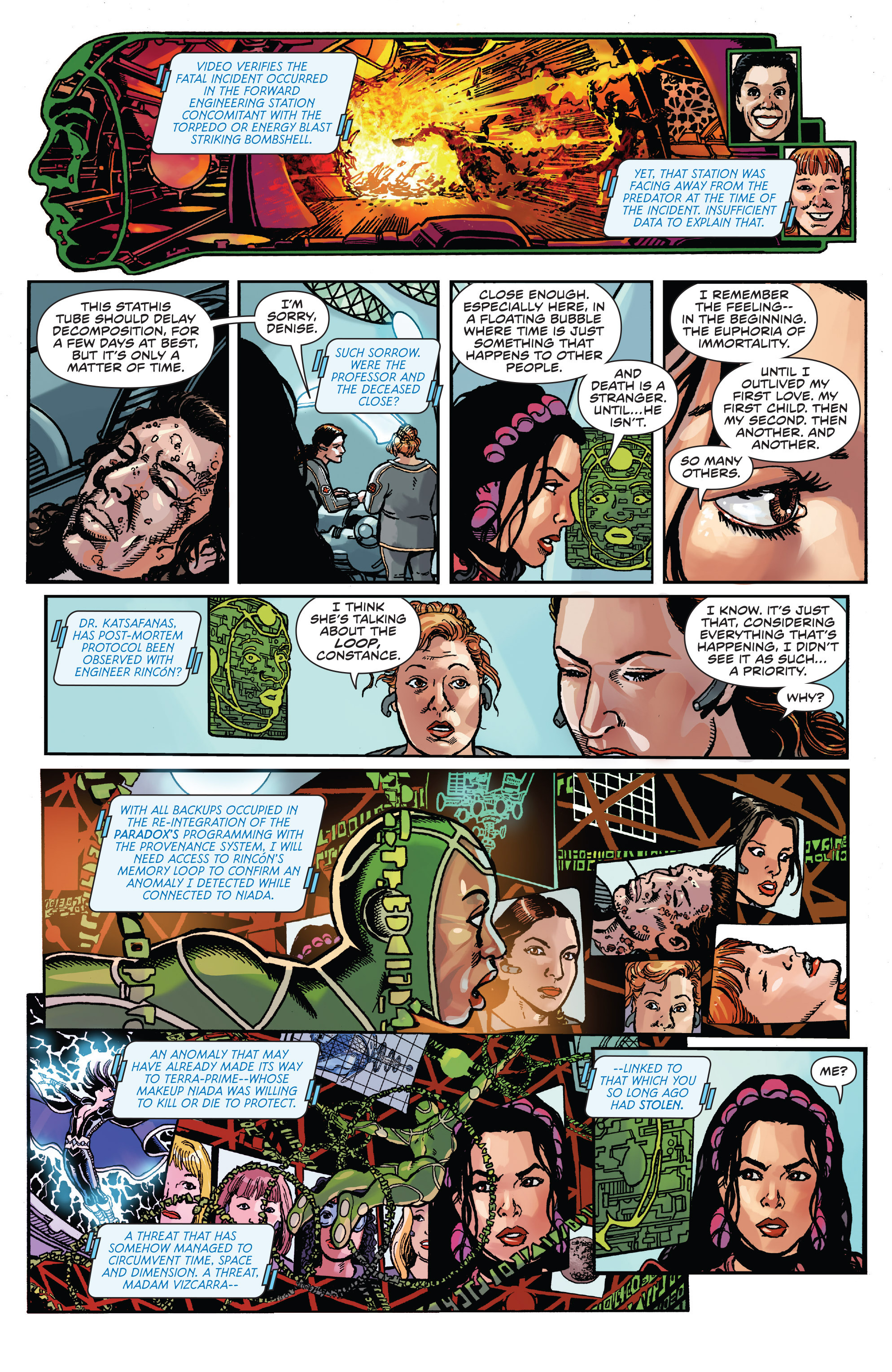Read online George Pérez's Sirens comic -  Issue #4 - 16