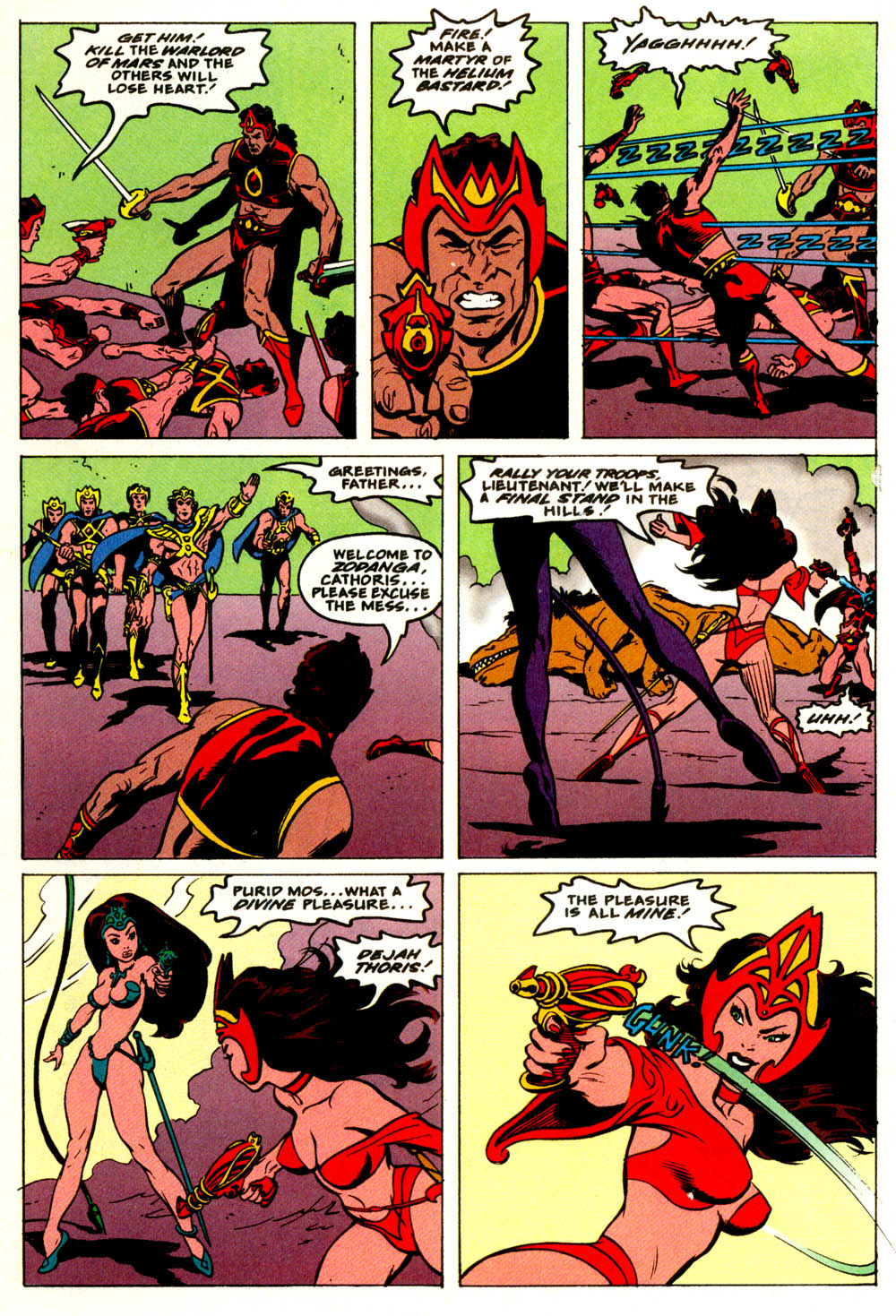 Read online Tarzan/John Carter: Warlords of Mars comic -  Issue #4 - 20