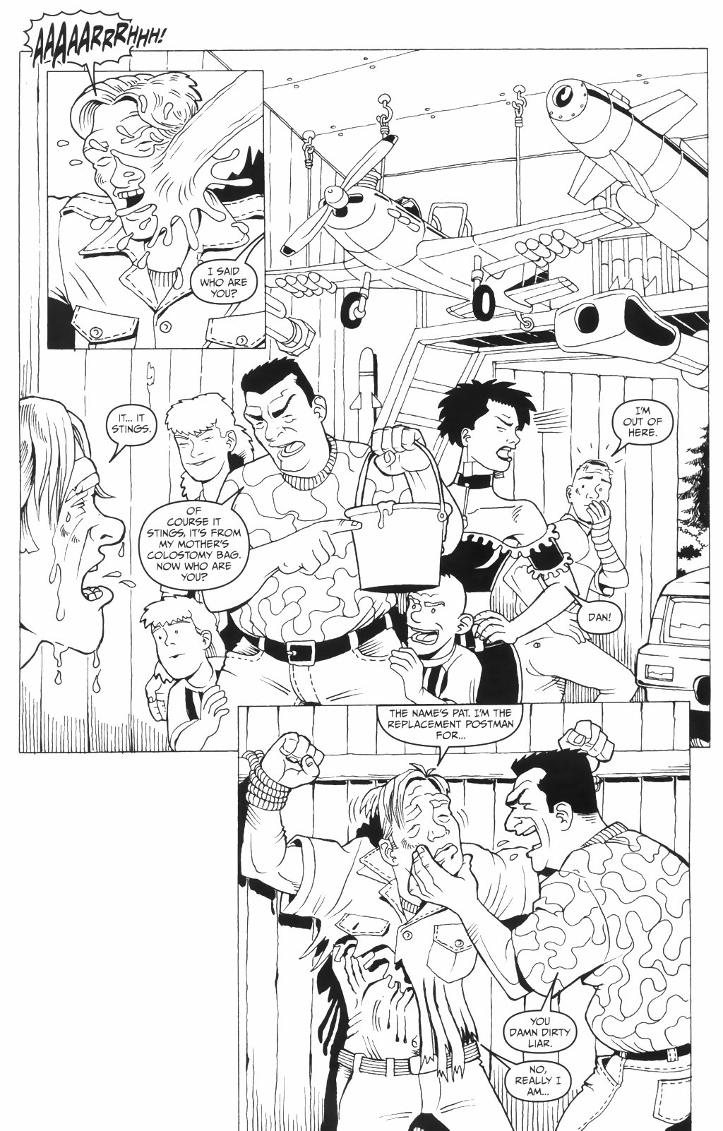 Read online Rich Johnston's Holed Up comic -  Issue #2 - 12