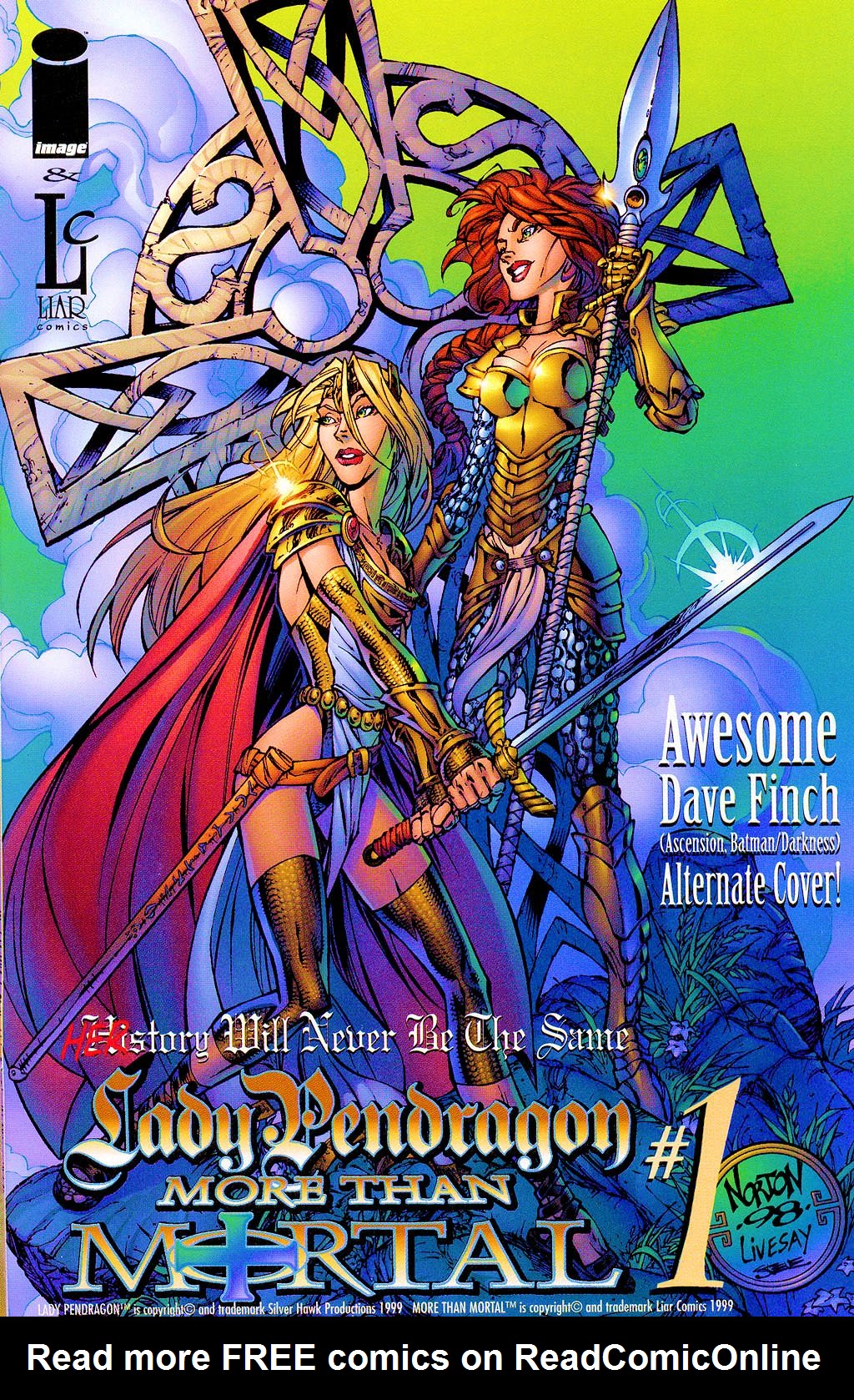 Read online Lady Pendragon comic -  Issue #1 - 35