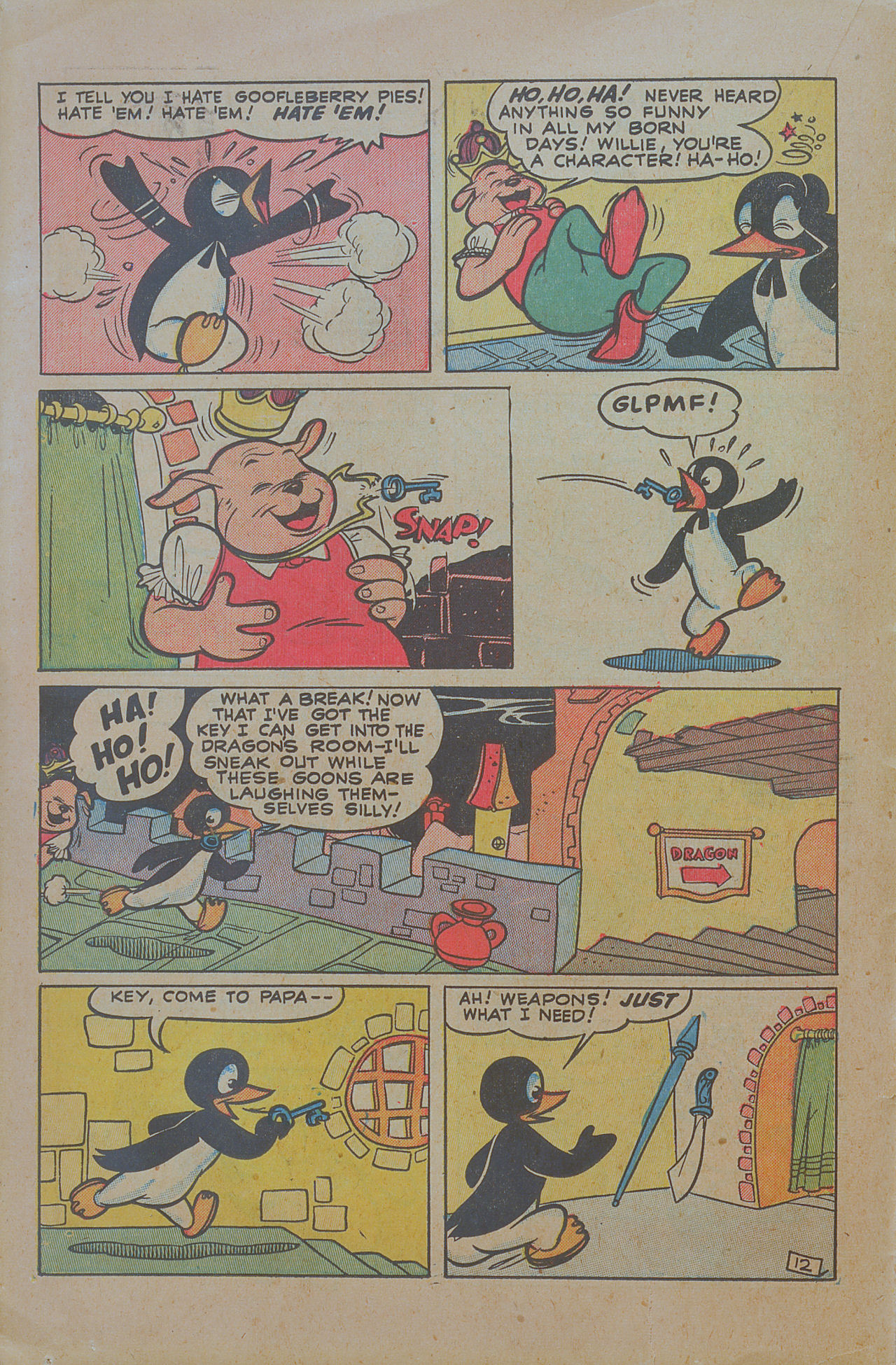 Read online Willie The Penguin comic -  Issue #1 - 14