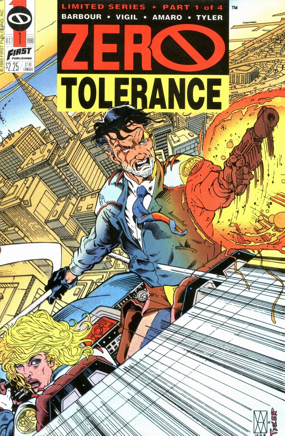 Read online Zero Tolerance comic -  Issue #1 - 1