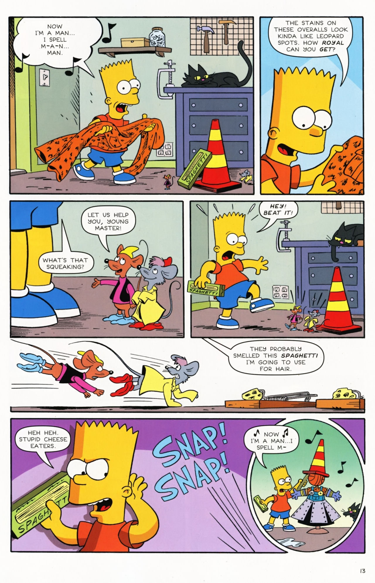 Read online Simpsons Comics Presents Bart Simpson comic -  Issue #55 - 13