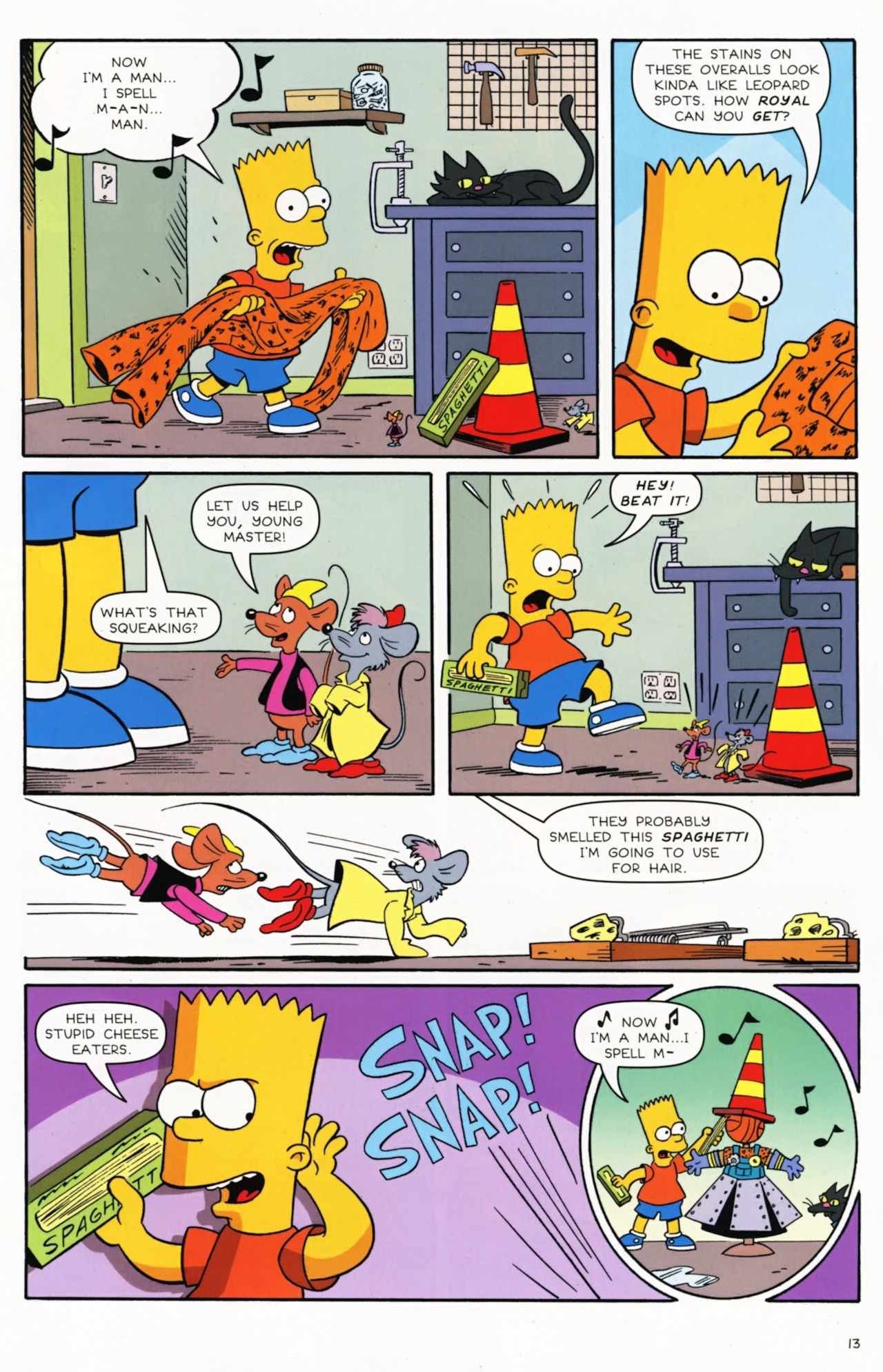 Read online Simpsons Comics Presents Bart Simpson comic -  Issue #55 - 13