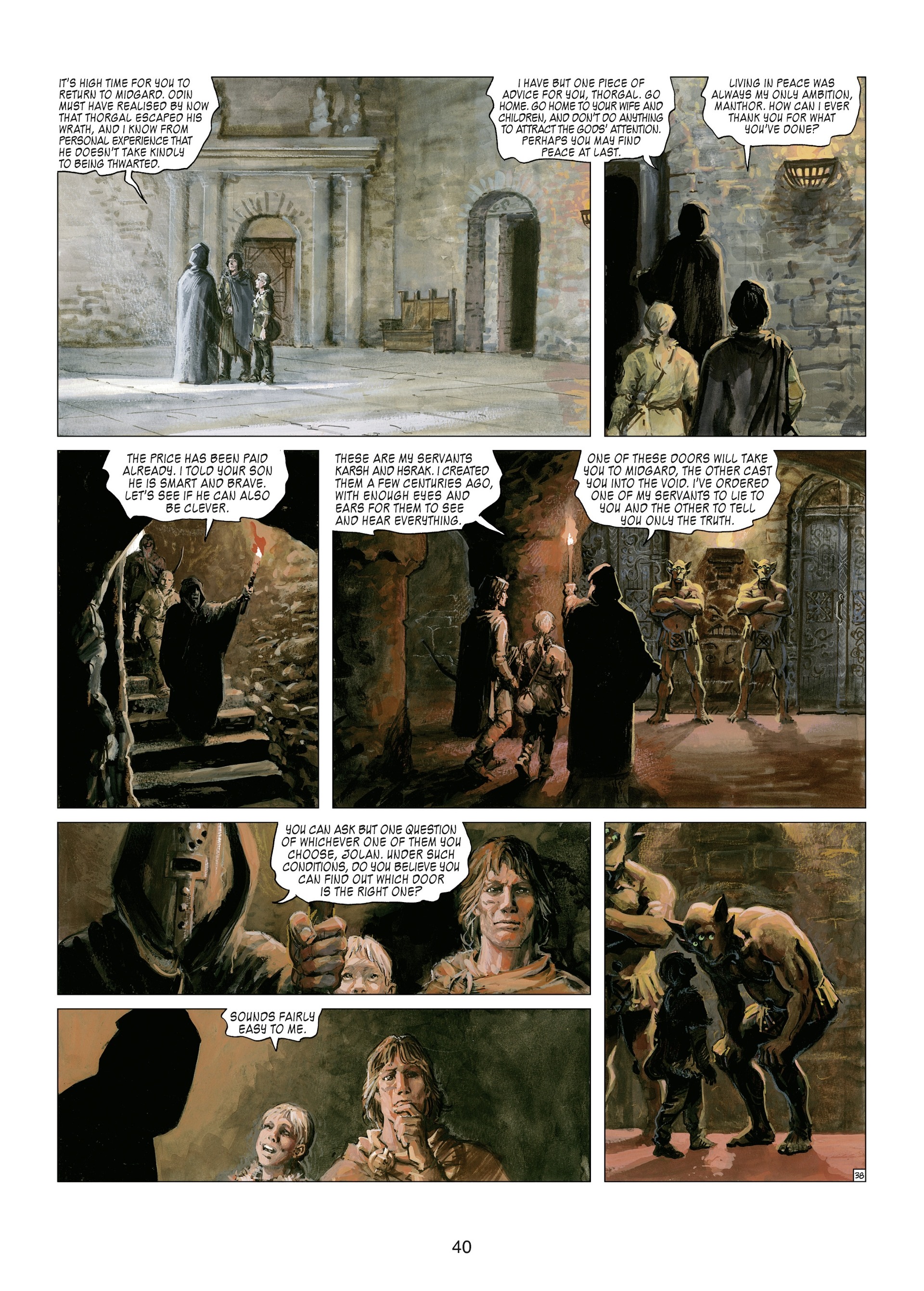 Read online Thorgal comic -  Issue #21 - 42