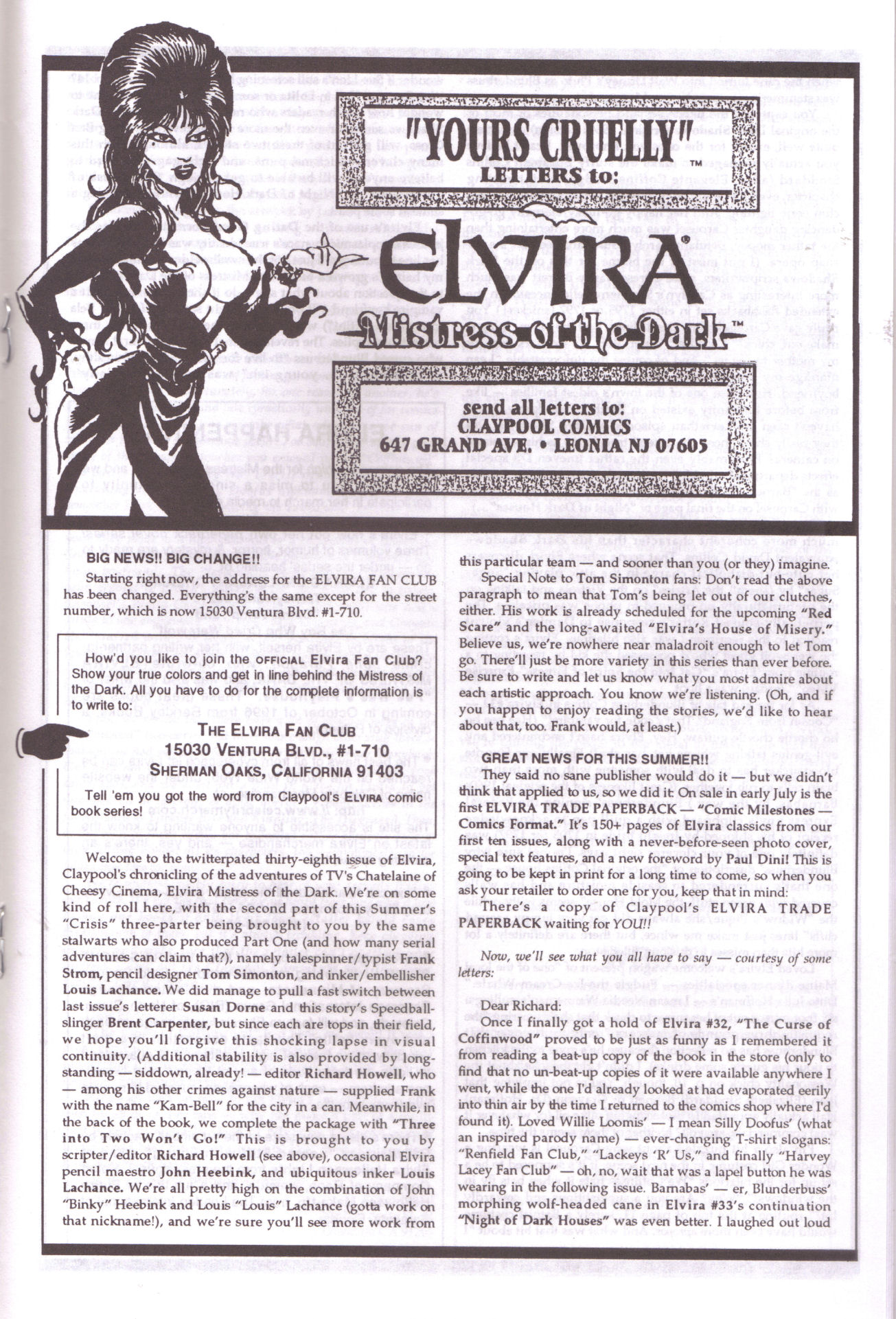 Read online Elvira, Mistress of the Dark comic -  Issue #38 - 18