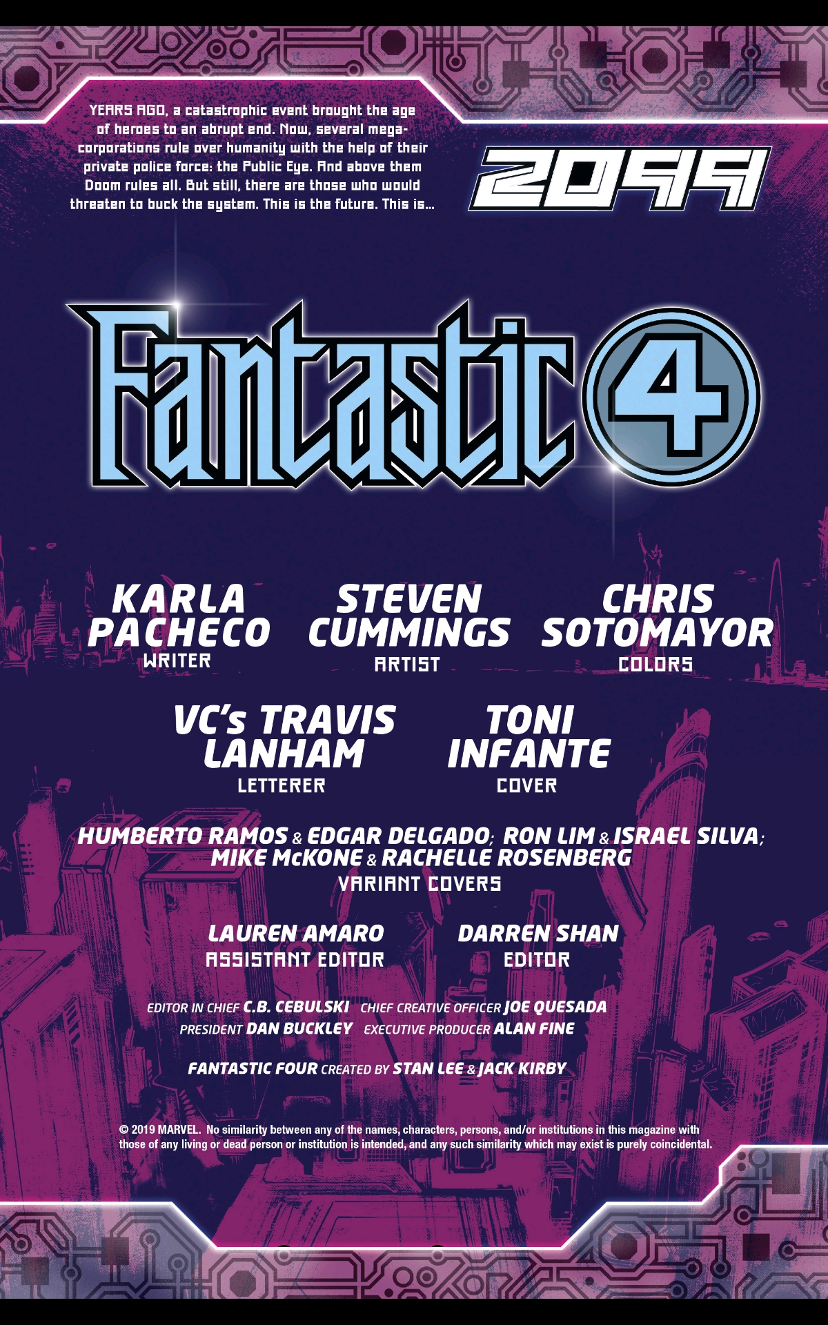 Read online Fantastic Four 2099 (2019) comic -  Issue # Full - 2
