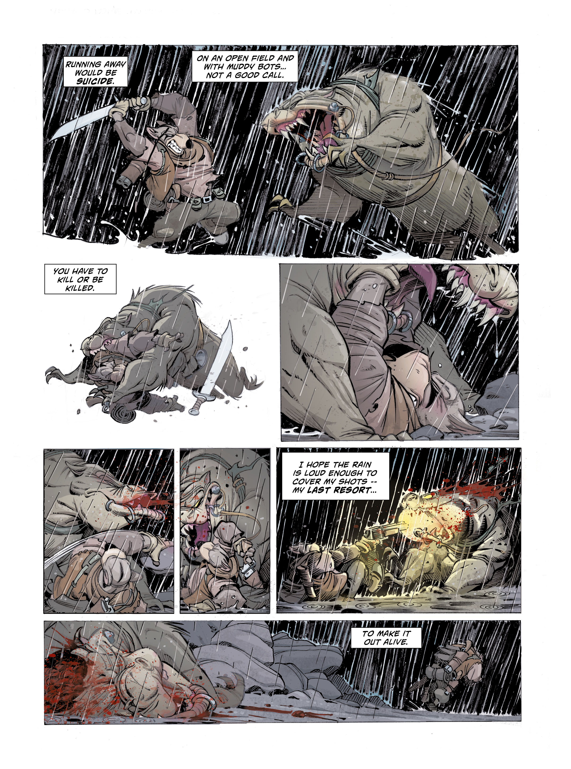 Read online Oscar Martin's Solo: The Survivors of Chaos comic -  Issue # TPB 2 - 33