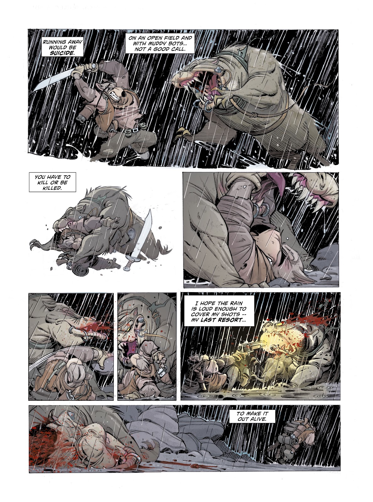 Oscar Martin's Solo: The Survivors of Chaos issue TPB 2 - Page 33