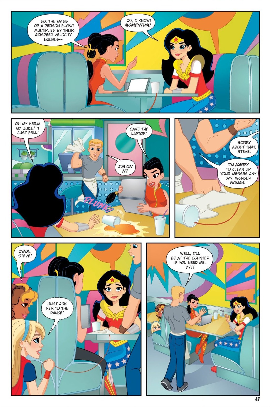 Read online DC Super Hero Girls: Date With Disaster comic -  Issue # TPB - 46