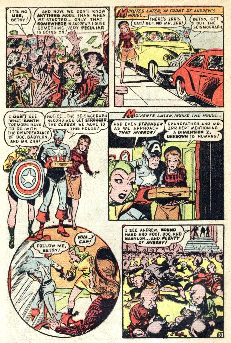 Read online Captain America Comics comic -  Issue #67 - 10